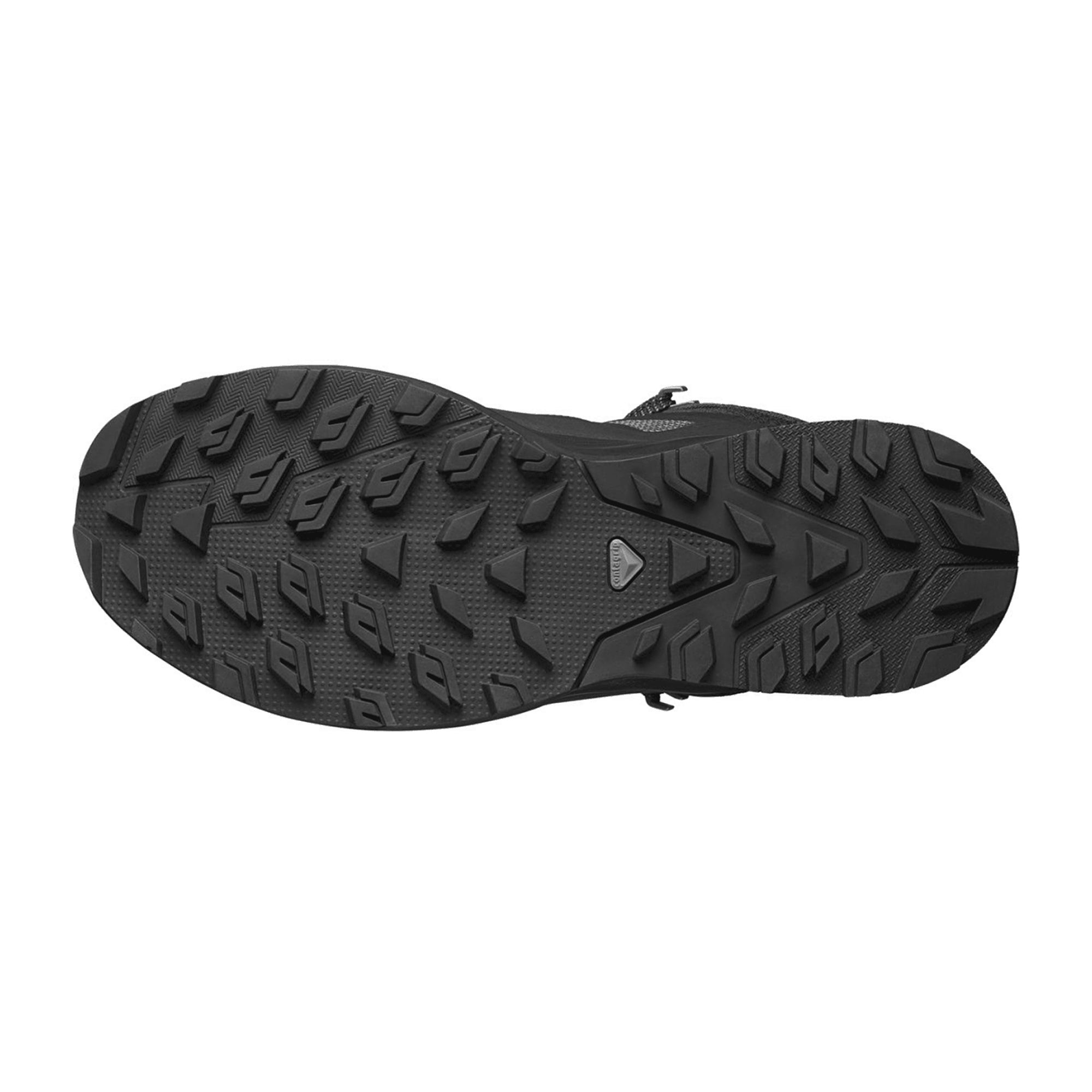 Salomon shoes OUTRISE MID GTX W Black for women, black