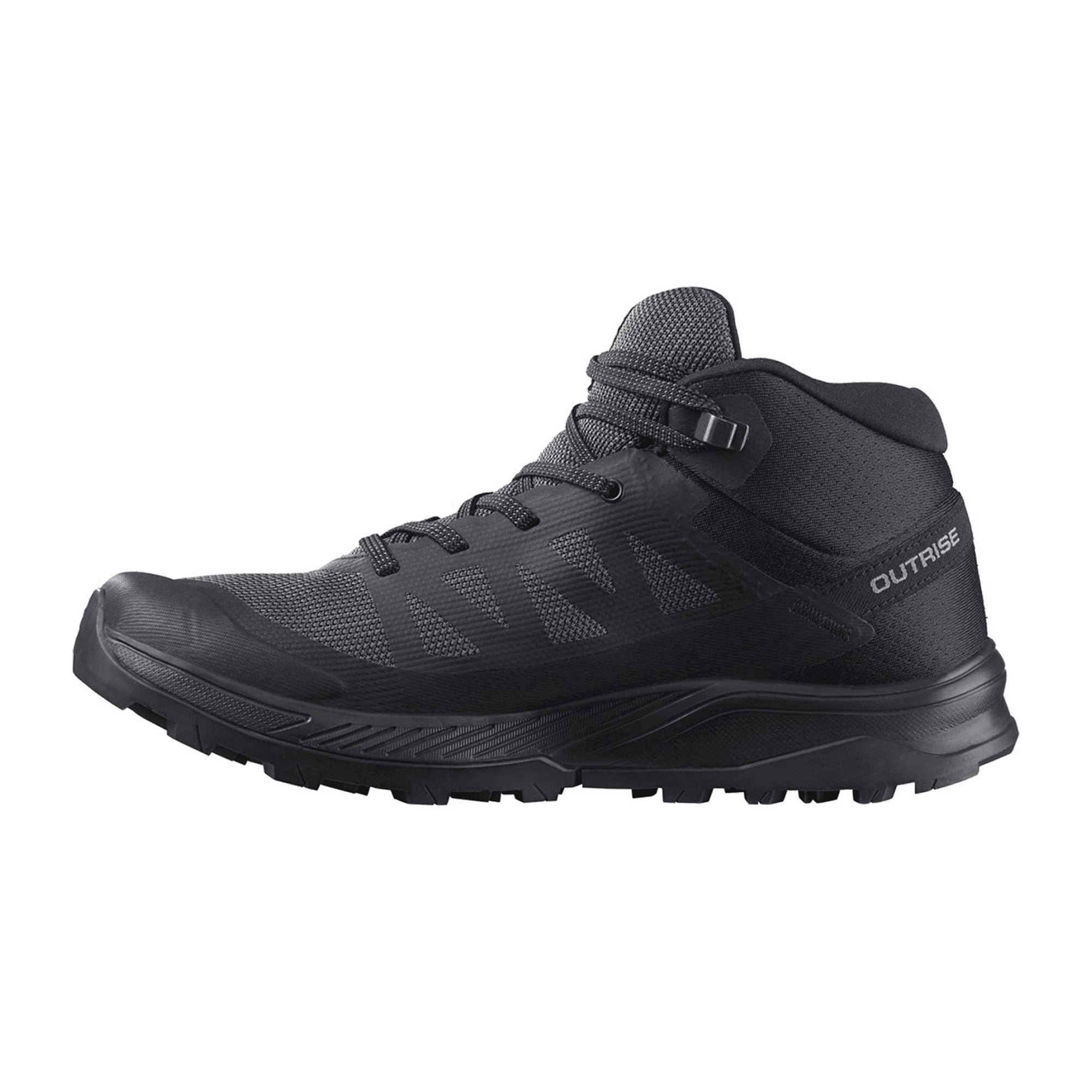 Salomon shoes OUTRISE MID GTX W Black for women, black