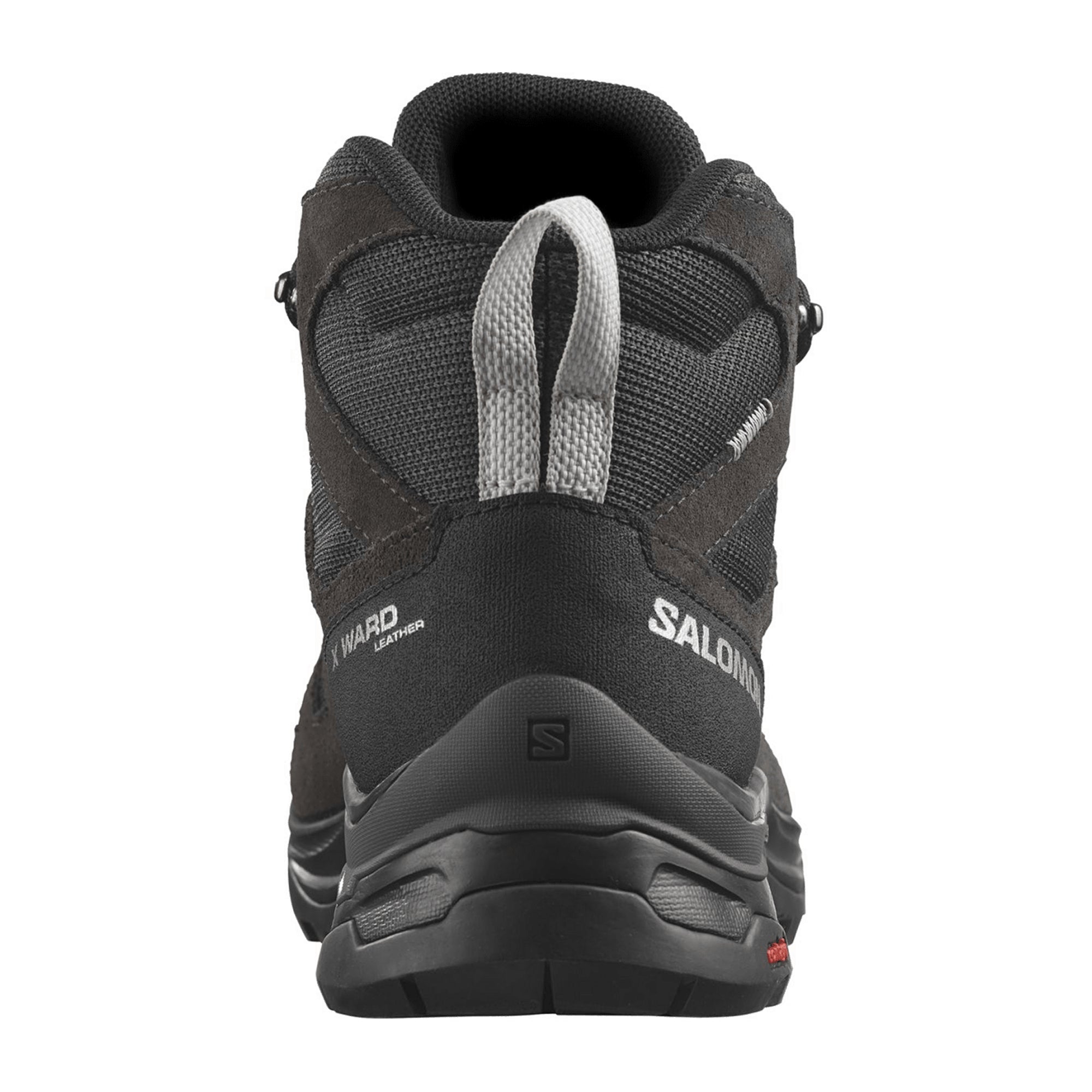 Salomon shoes X WARD LEATHER MID GTX W Ind for women, gray