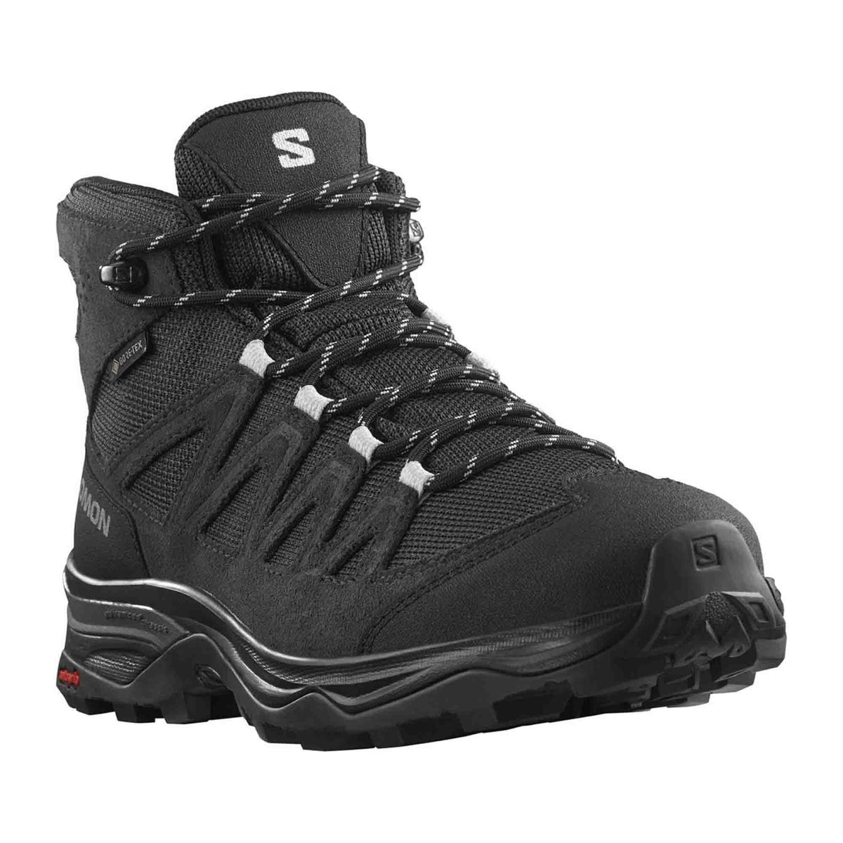 Salomon shoes X WARD LEATHER MID GTX W Ind for women, gray - Bartel-Shop