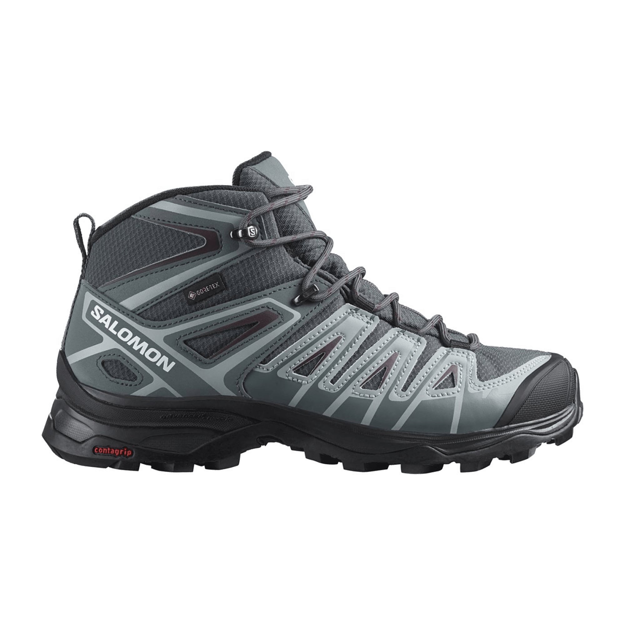 Salomon shoes X ULTRA PIONEER MID GTX for women, gray