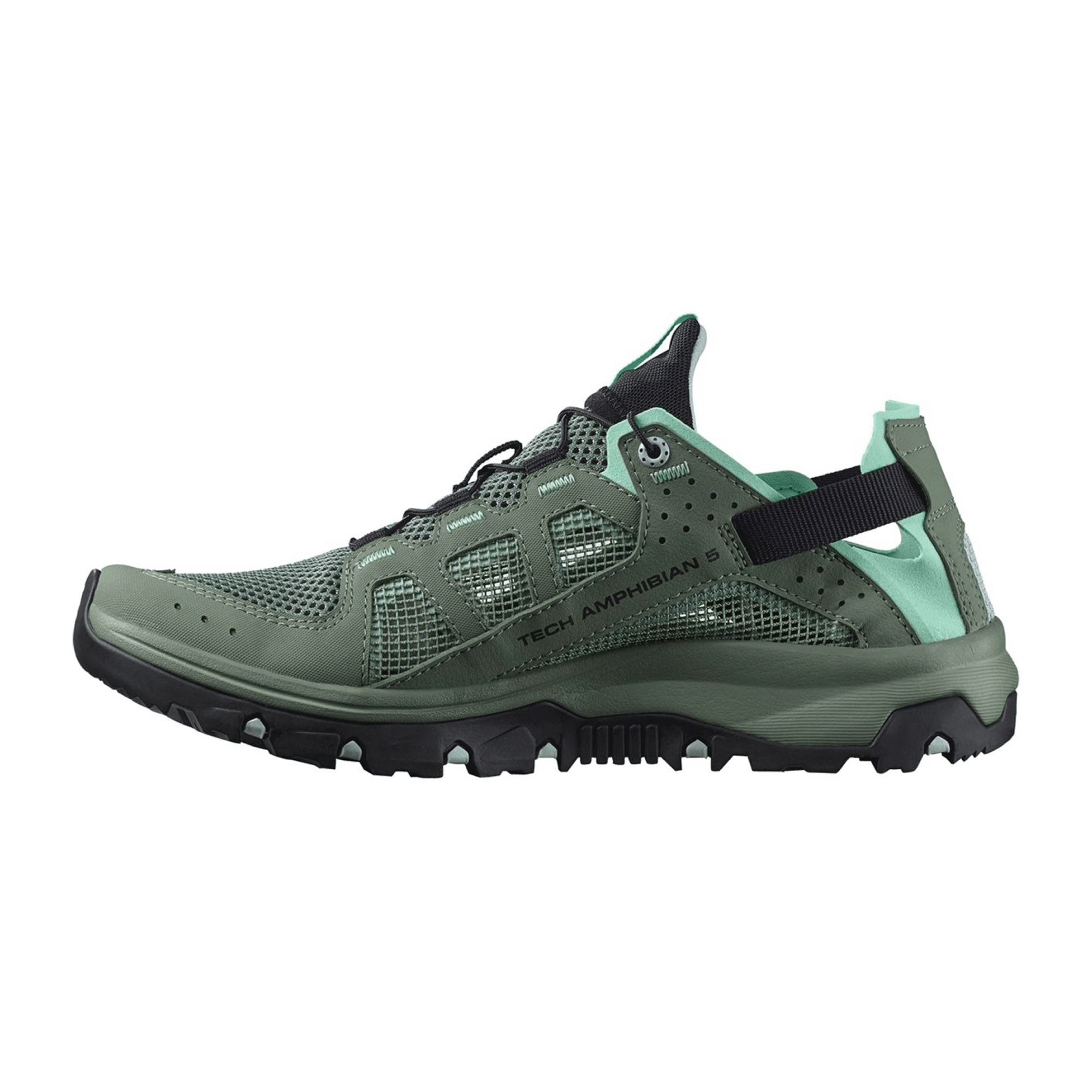 Salomon shoes TECHAMPHIBIAN 5 W for women, green