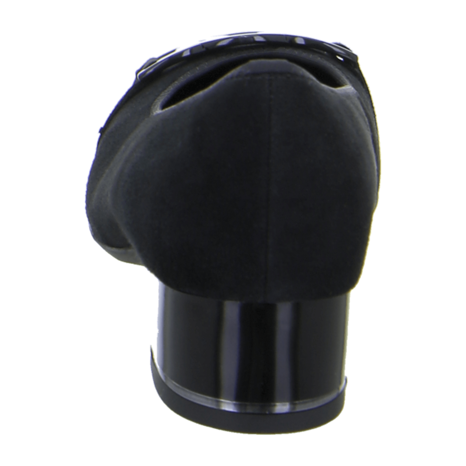 ARA Women's Velour Leather Pumps with Round Toe, Pull-On Style in Black