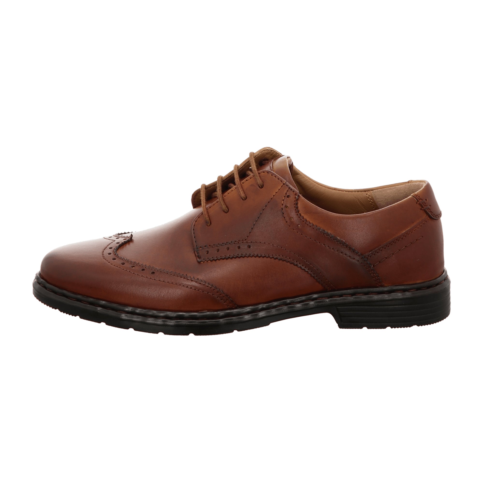 Josef Seibel Comfortable Lace-up Shoes for Men in Brown