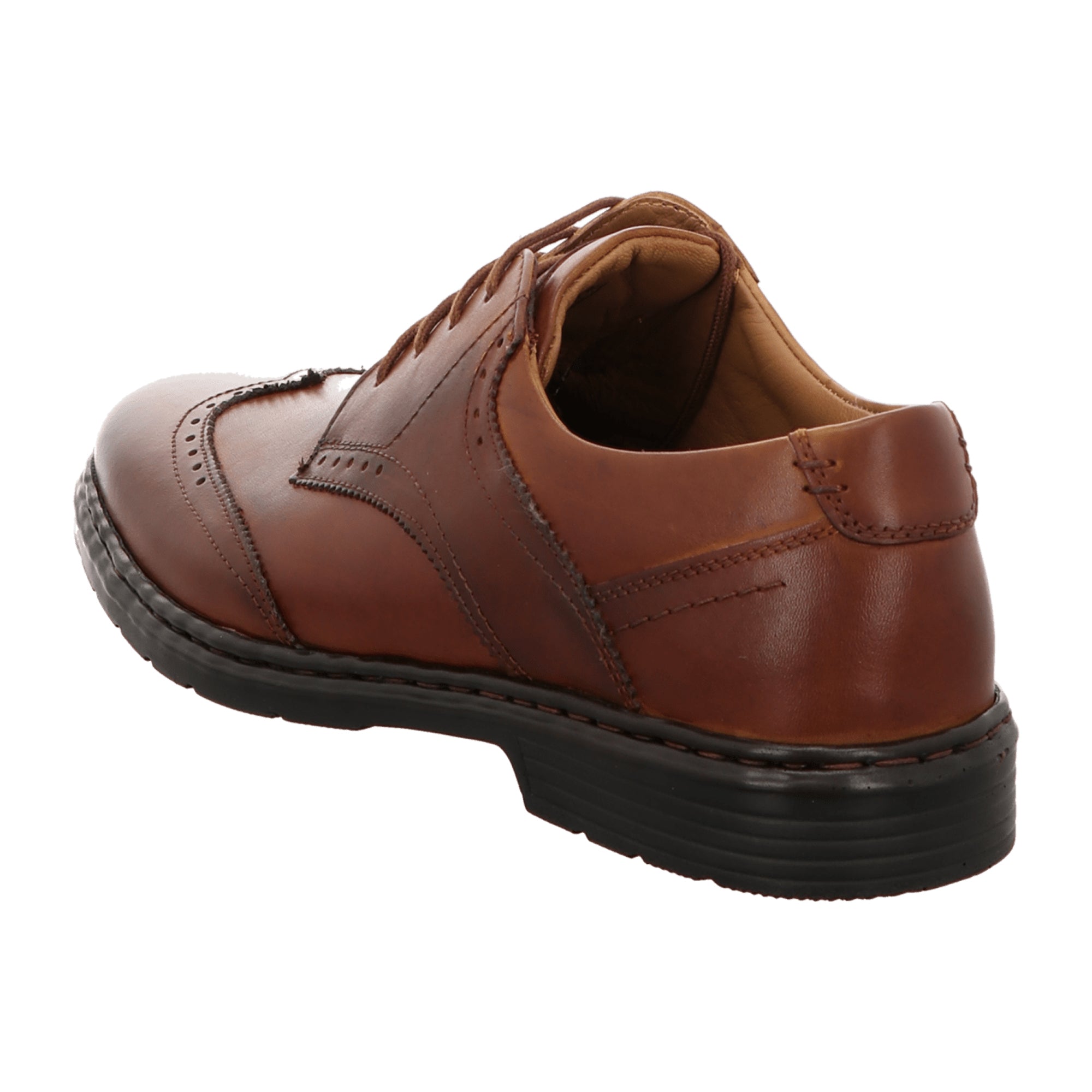 Josef Seibel Comfortable Lace-up Shoes for Men in Brown