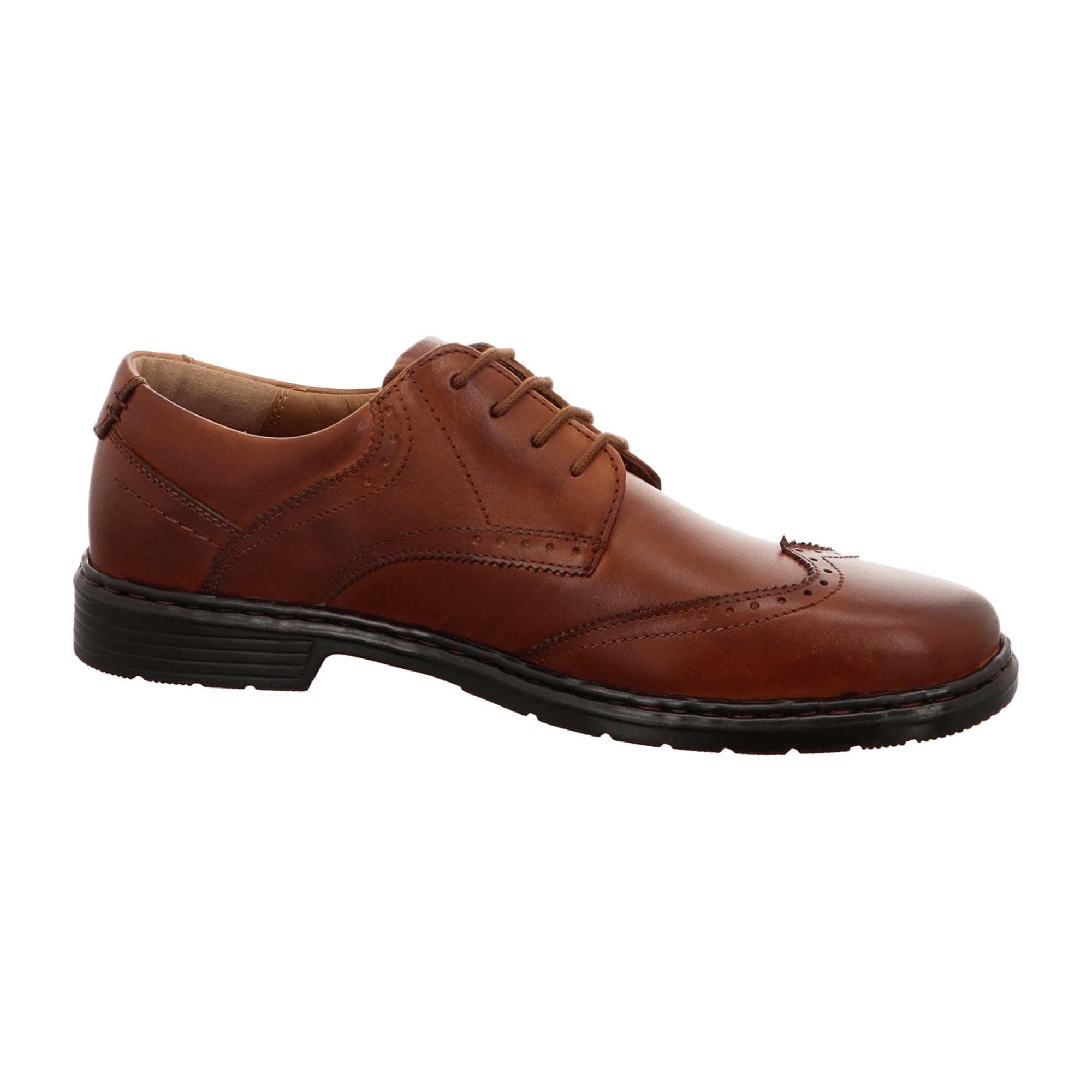 Josef Seibel Comfortable Lace-up Shoes for Men in Brown