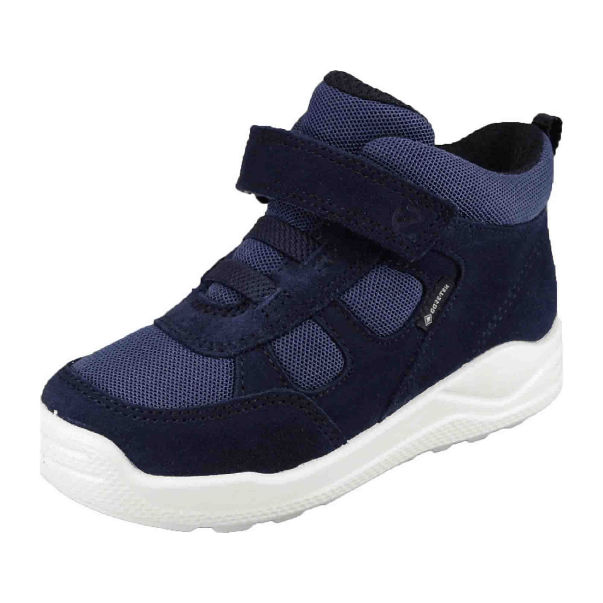 Ecco Urban Mini Kids Sneakers - Durable & Stylish Blue Shoes for Children