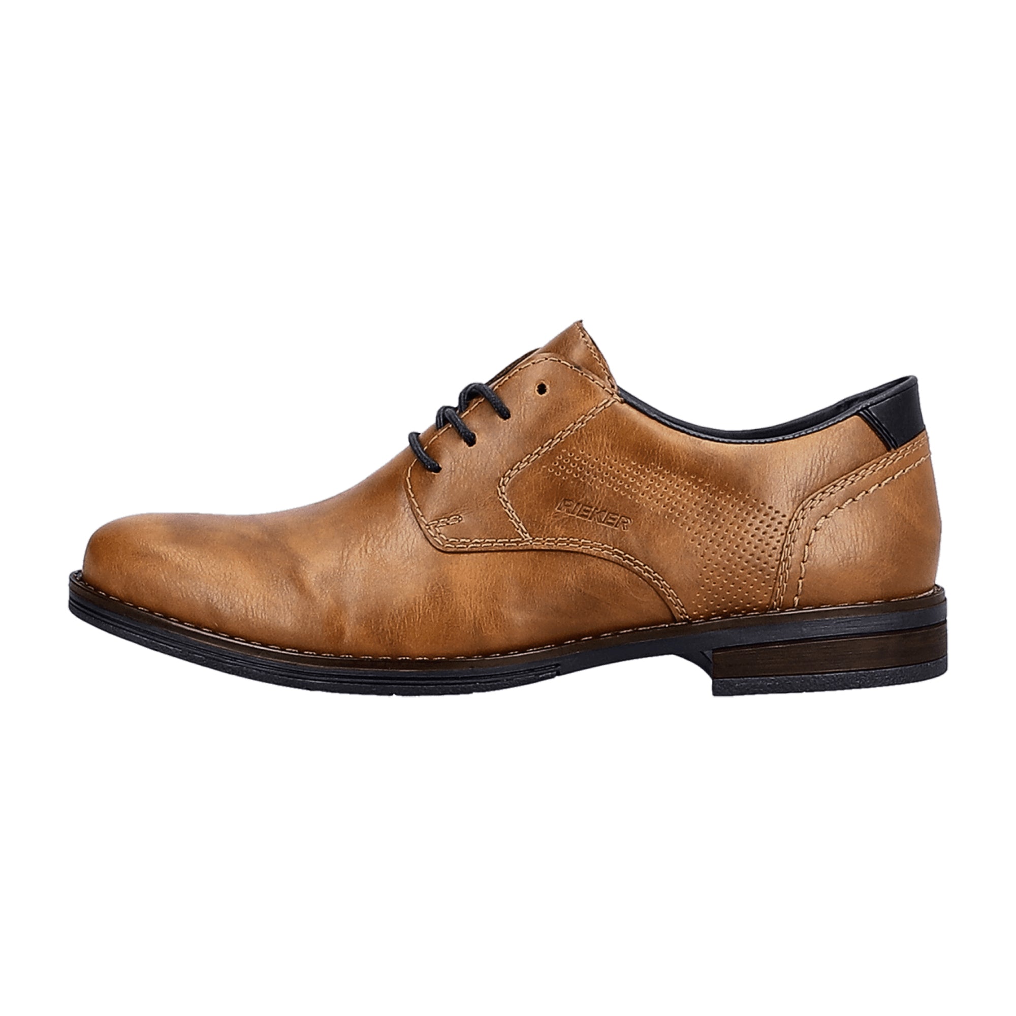Rieker HWK Men's Brown Lace-Up Casual Shoes with Removable Insole