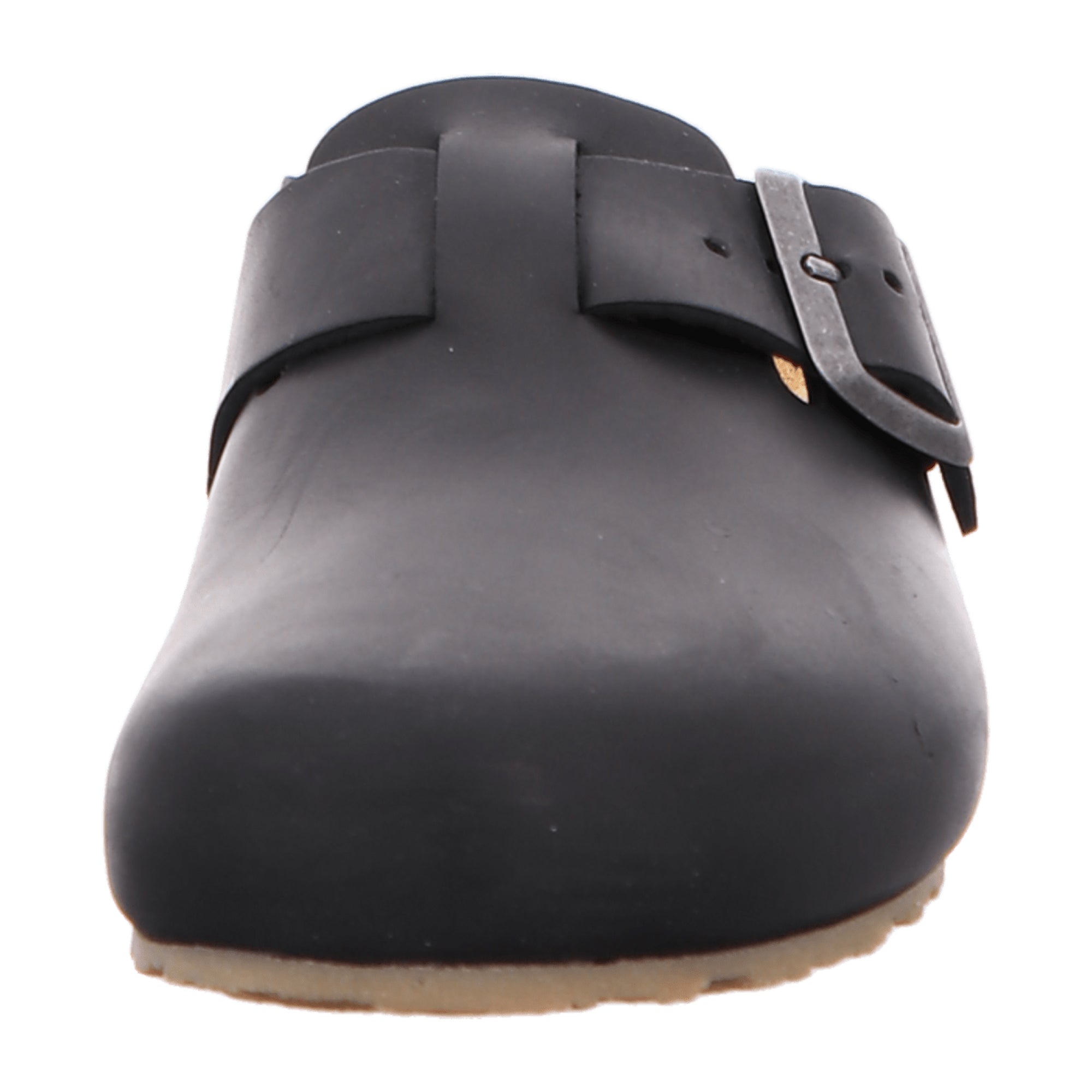 Haflinger Porto Women's Black Slip-On Wool Shoes - Stylish & Comfortable