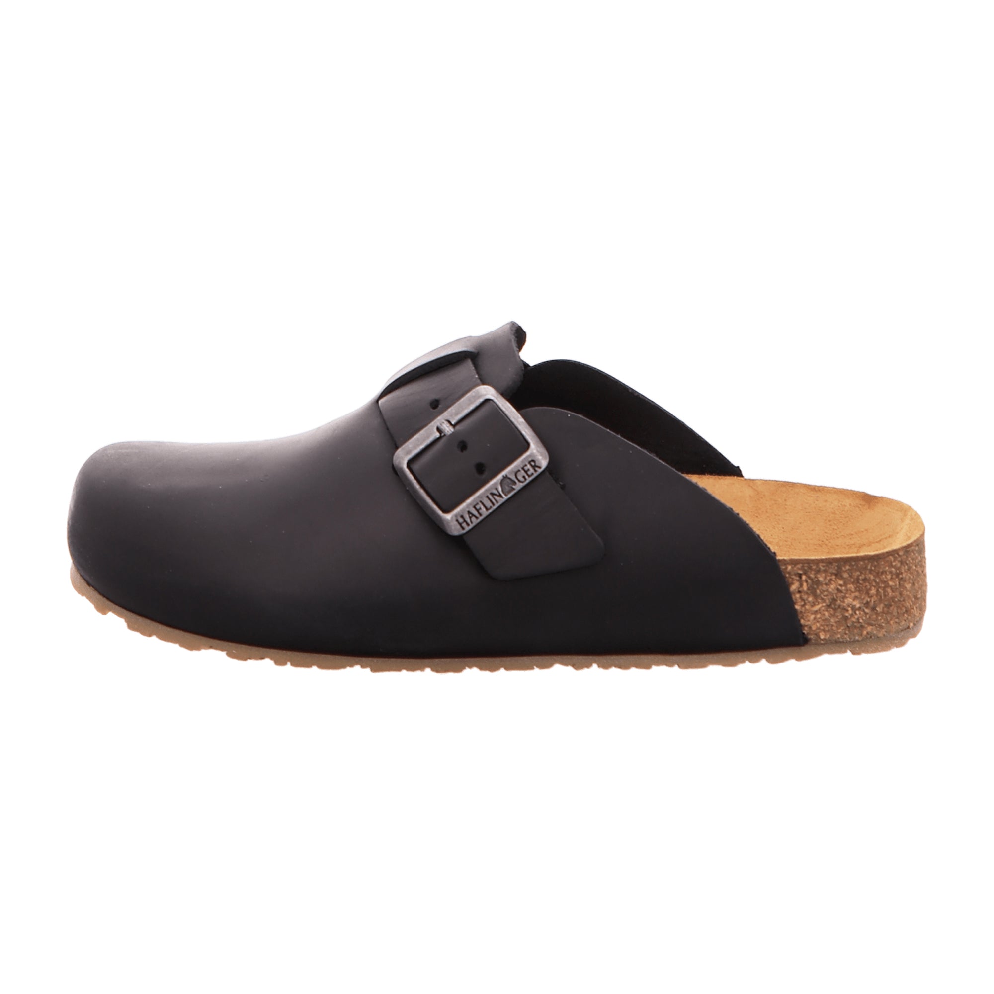 Haflinger Porto Women's Black Slip-On Wool Shoes - Stylish & Comfortable