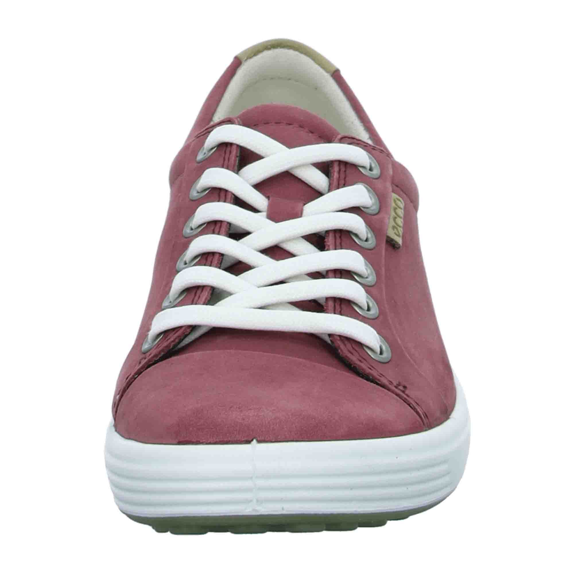Ecco Soft 7 W Women's Red Sneakers – Stylish & Durable Casual Shoes