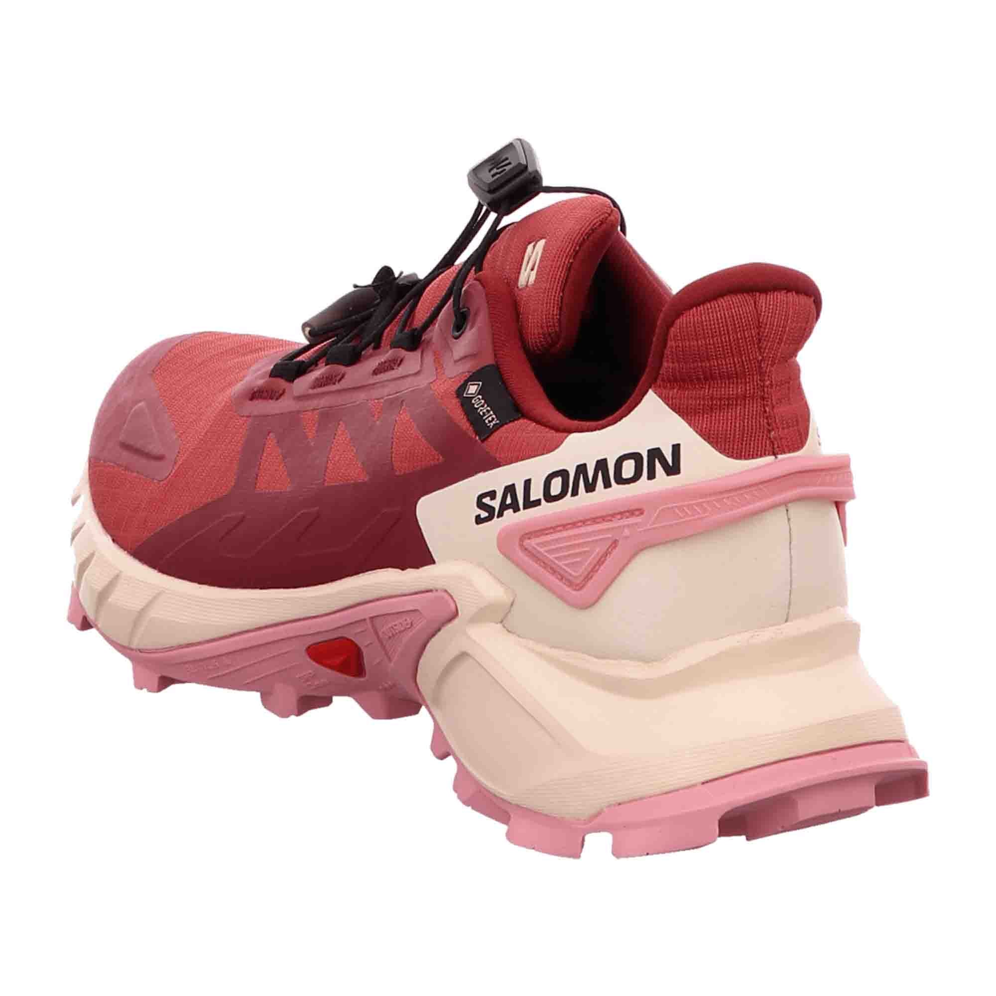 Salomon Supercross 4 GTX for women, red, shoes