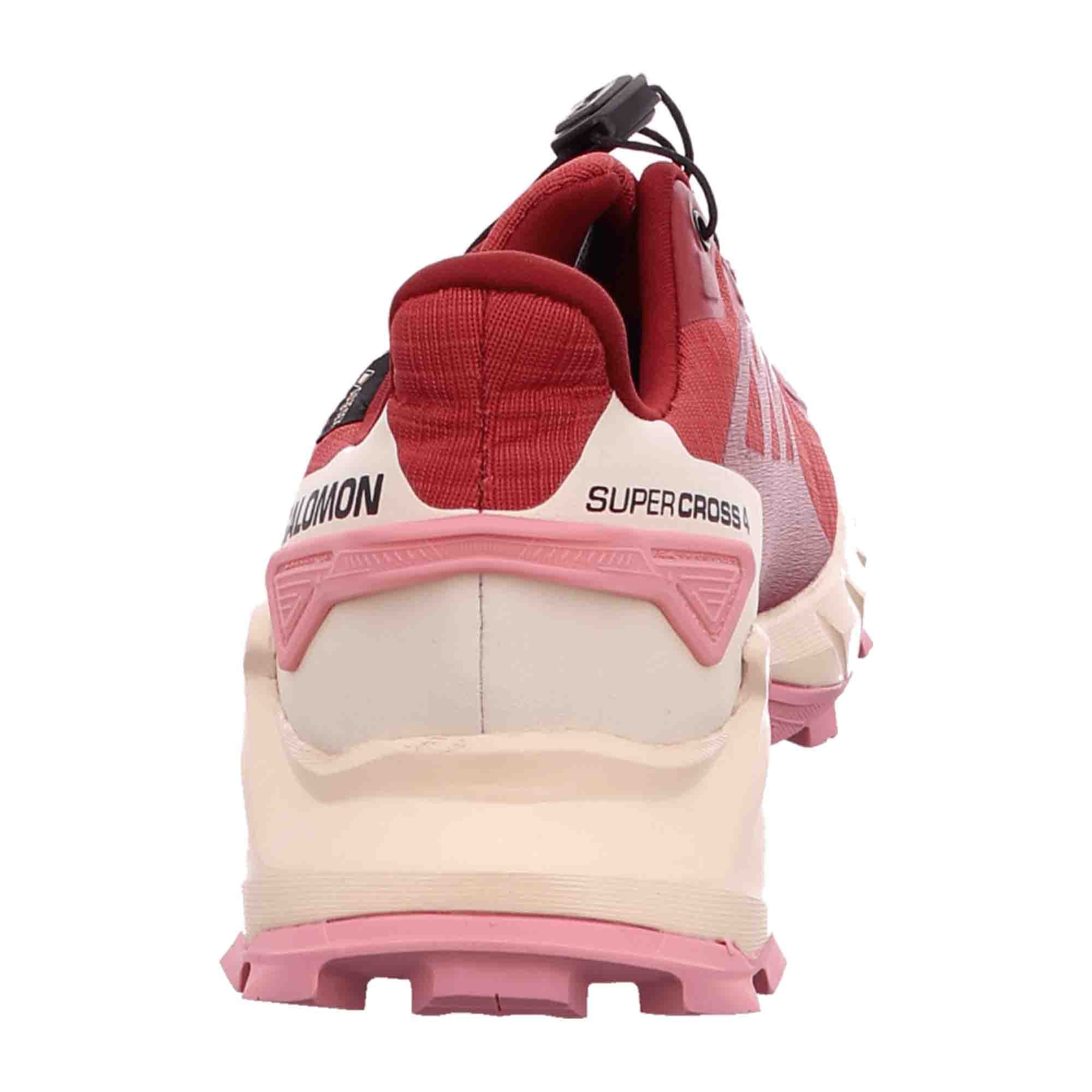 Salomon Supercross 4 GTX for women, red, shoes