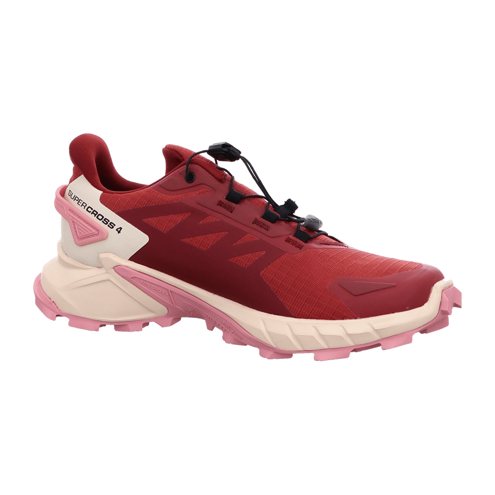 Salomon Supercross 4 GTX for women, red, shoes