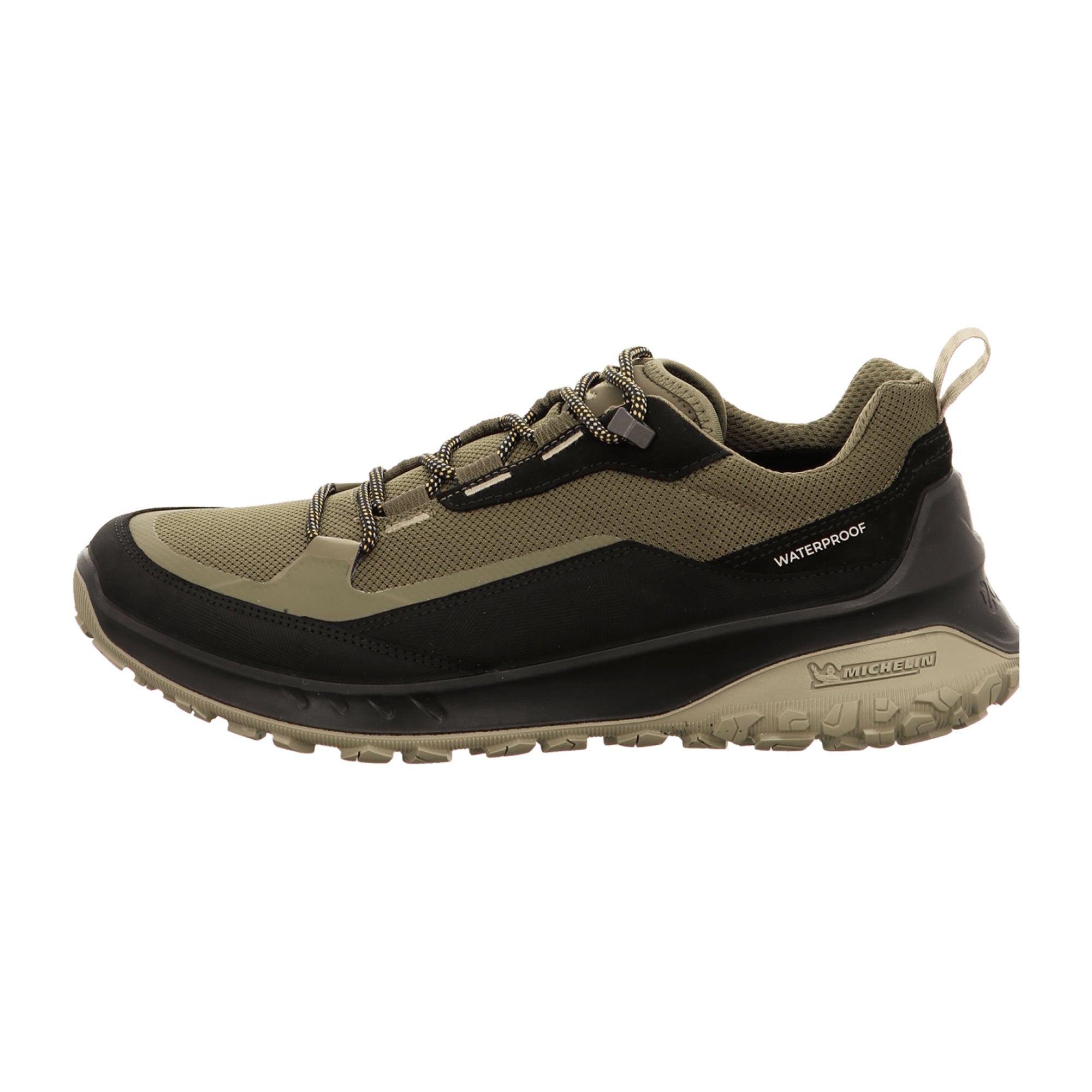Ecco Ult-Trn Men's Waterproof Shoes - Green/Black 824254, Durable Outdoor Footwear