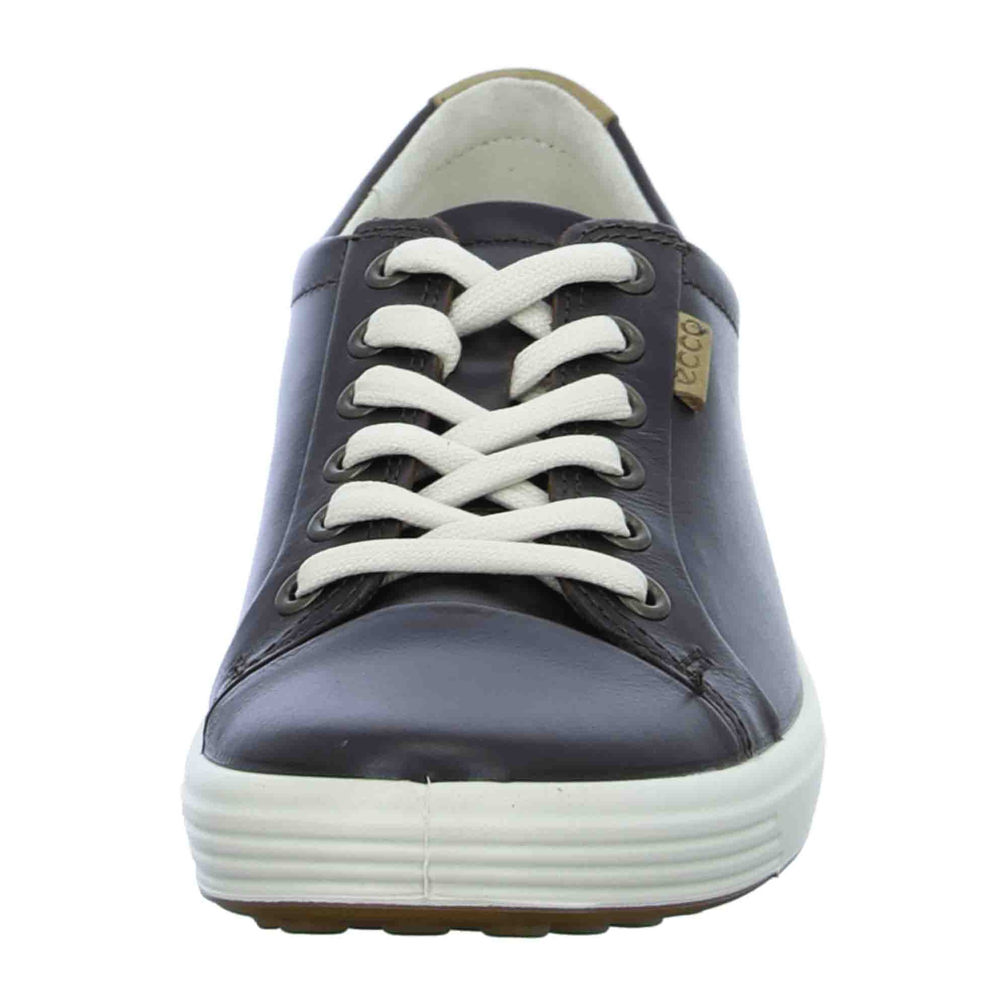 Ecco Soft 7 W Women's Brown Leather Sneakers | Comfortable & Stylish