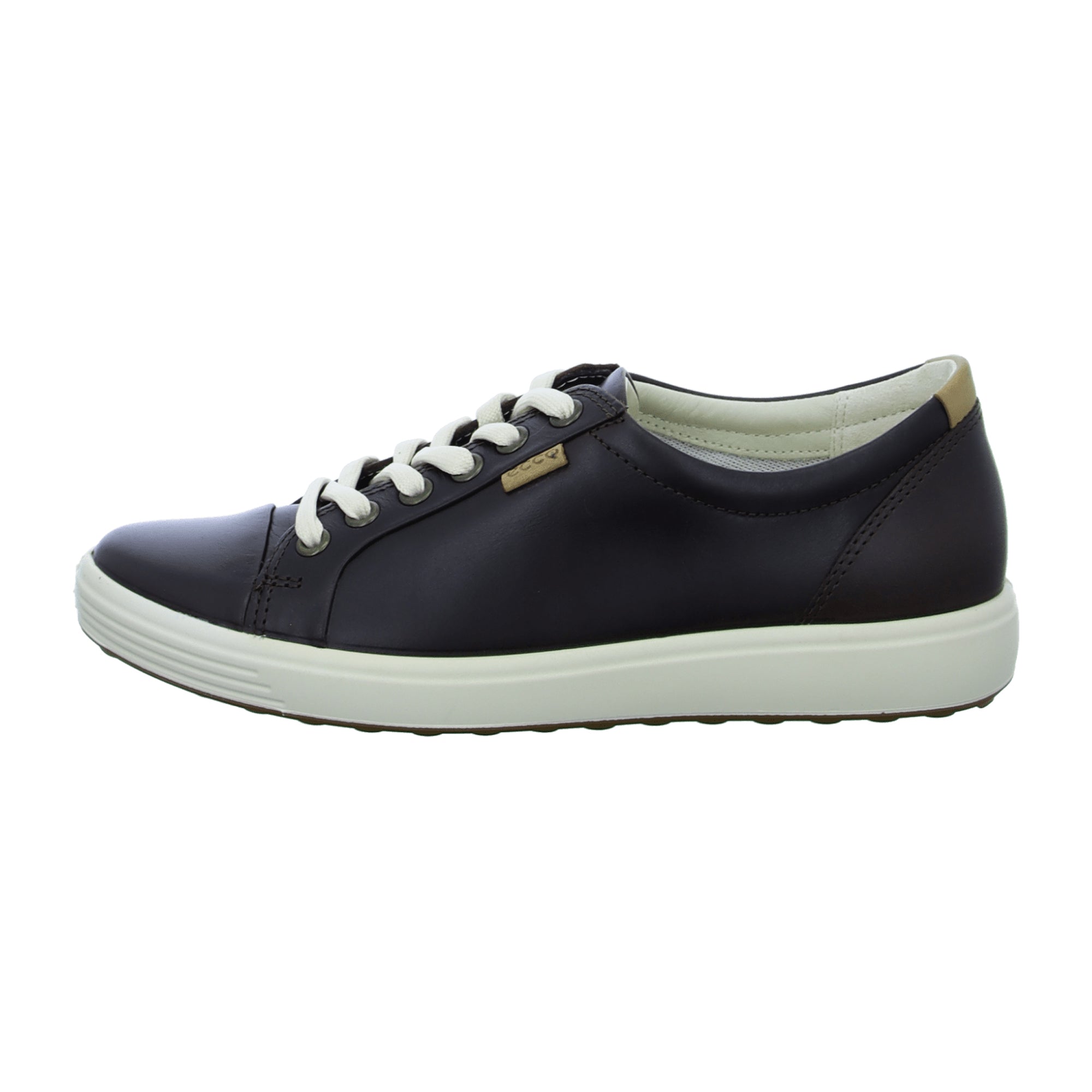 Ecco Soft 7 W Women's Brown Leather Sneakers | Comfortable & Stylish