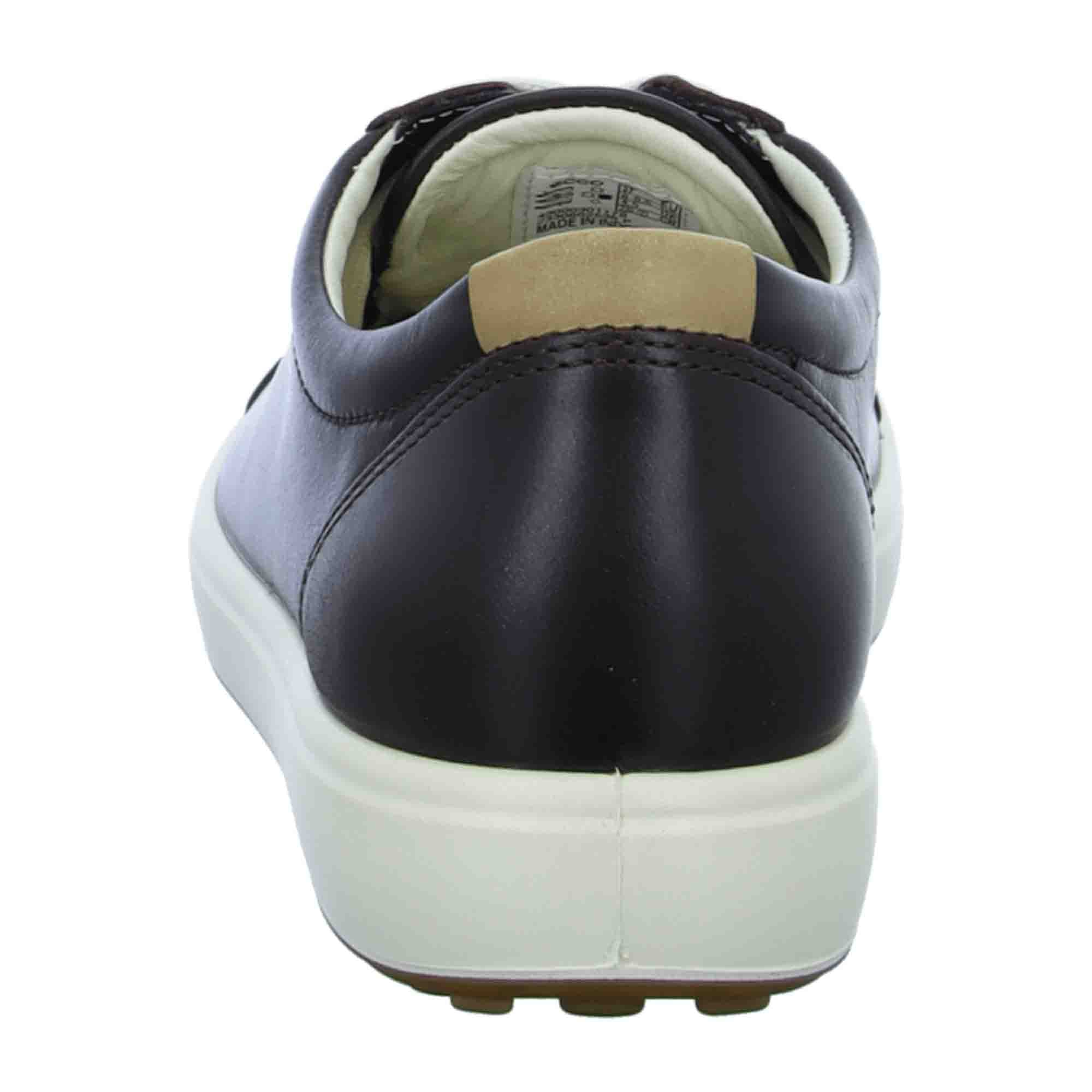 Ecco Soft 7 W Women's Brown Leather Sneakers | Comfortable & Stylish