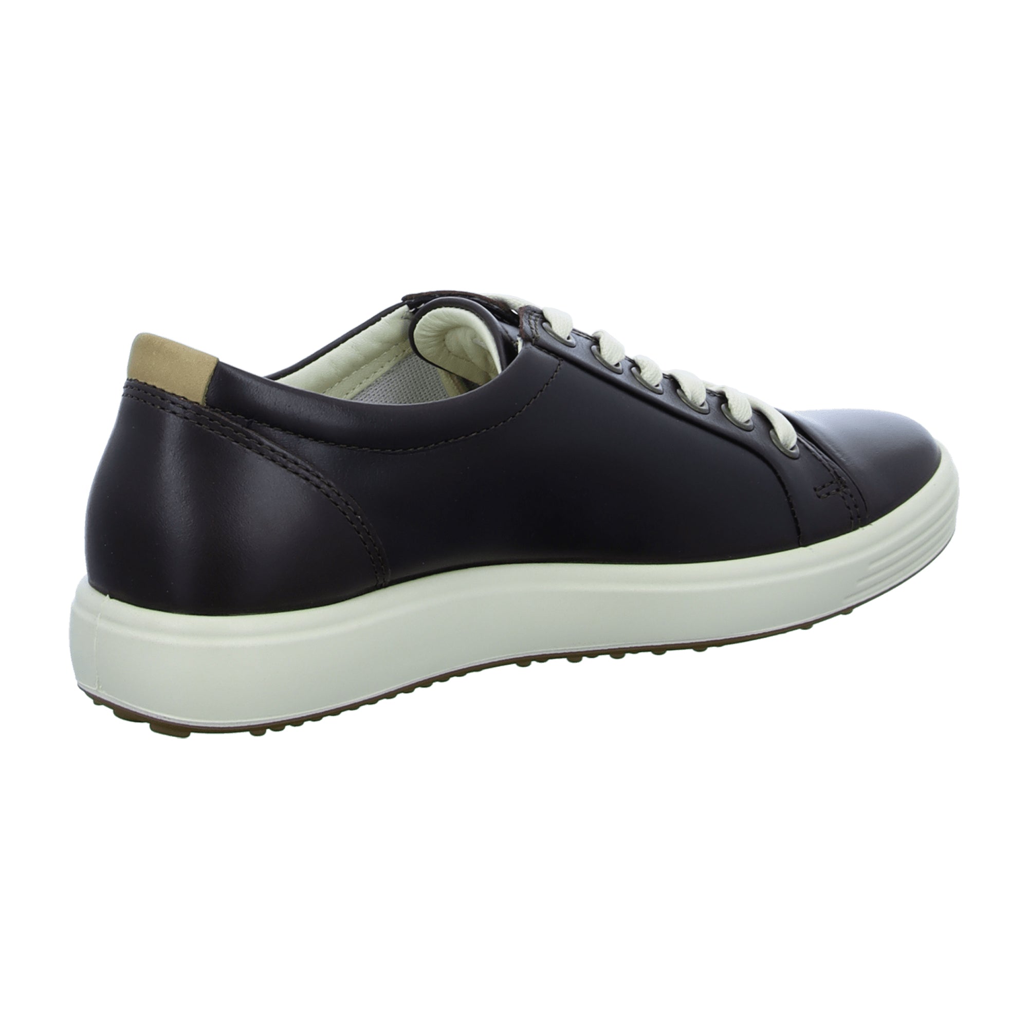 Ecco Soft 7 W Women's Brown Leather Sneakers | Comfortable & Stylish