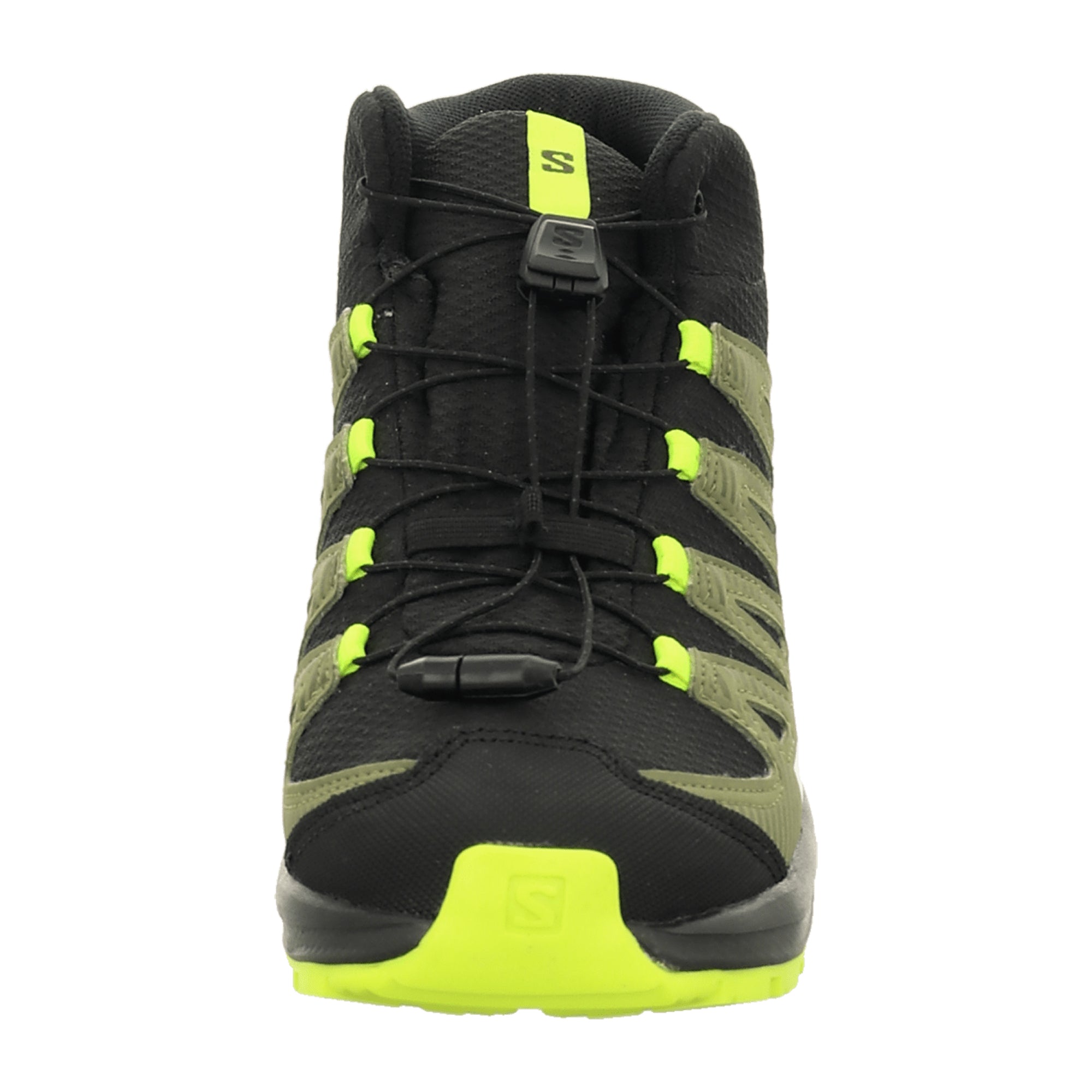 Salomon v8 Mid CSWP J for kids, black, shoes