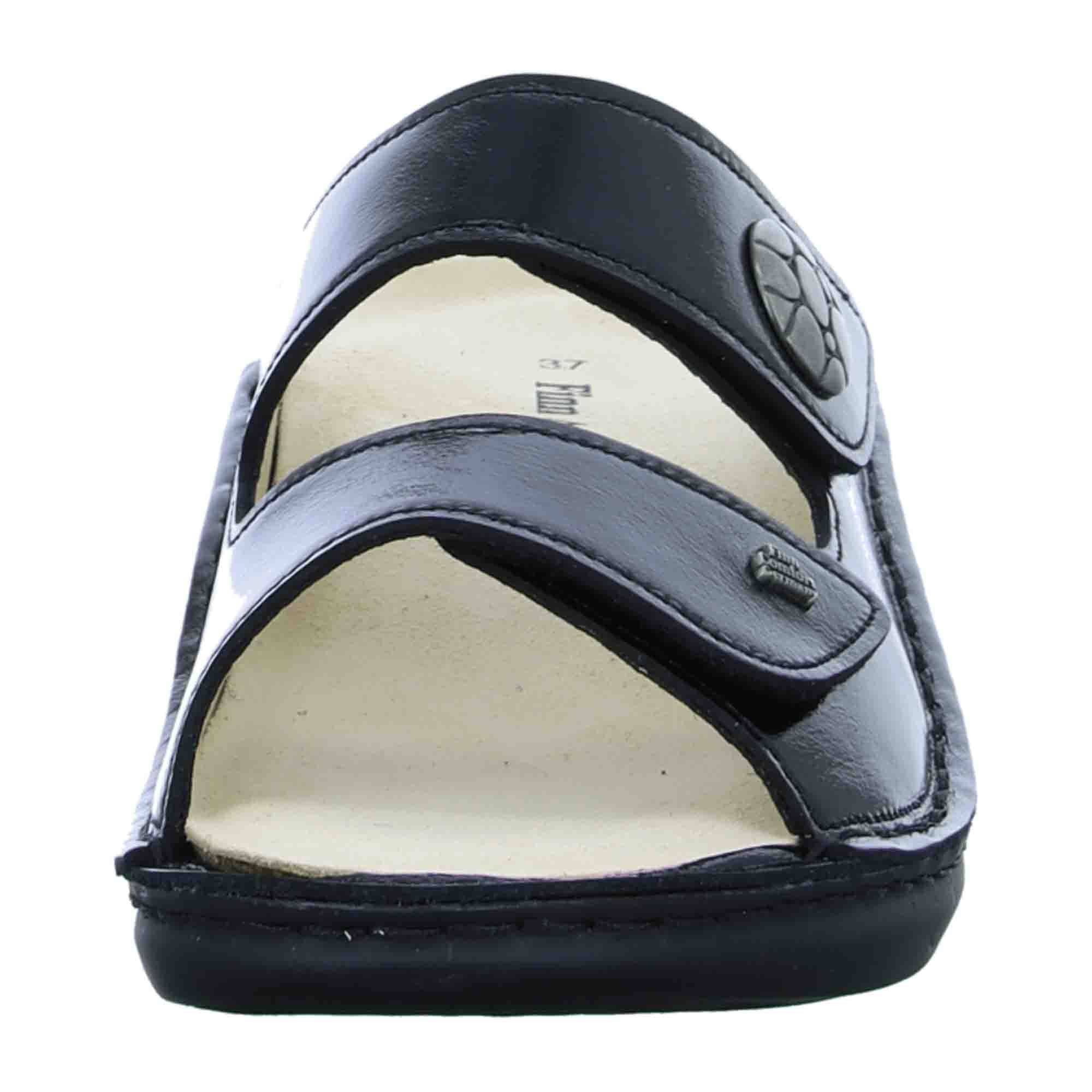 Finn Comfort Moorea Women's Sandals - Elegant Black Leather