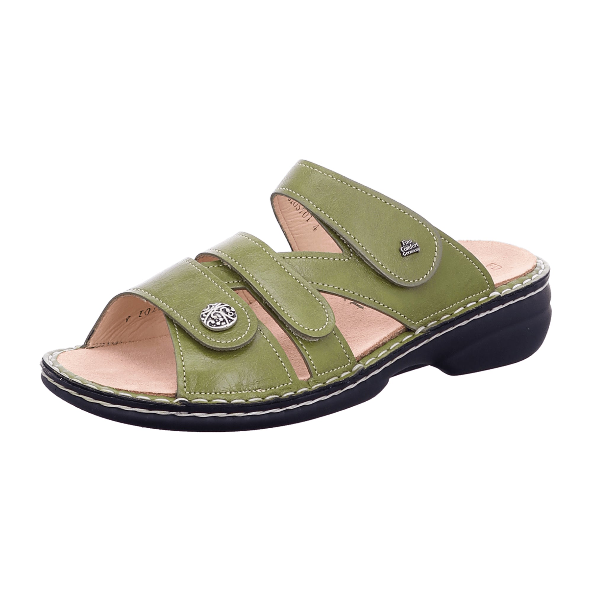 Finn Comfort Ventura Sensitiv Women's Green Sandals - Comfortable & Stylish