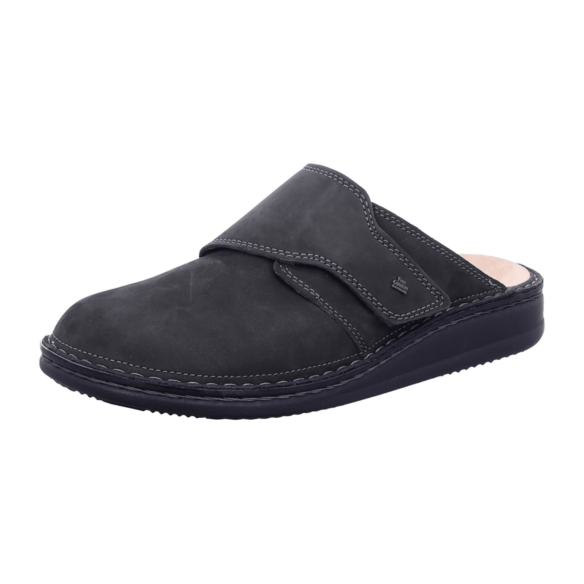 Finn Comfort Amalfi Women's Comfortable Slip-On Clogs, Stylish Grey