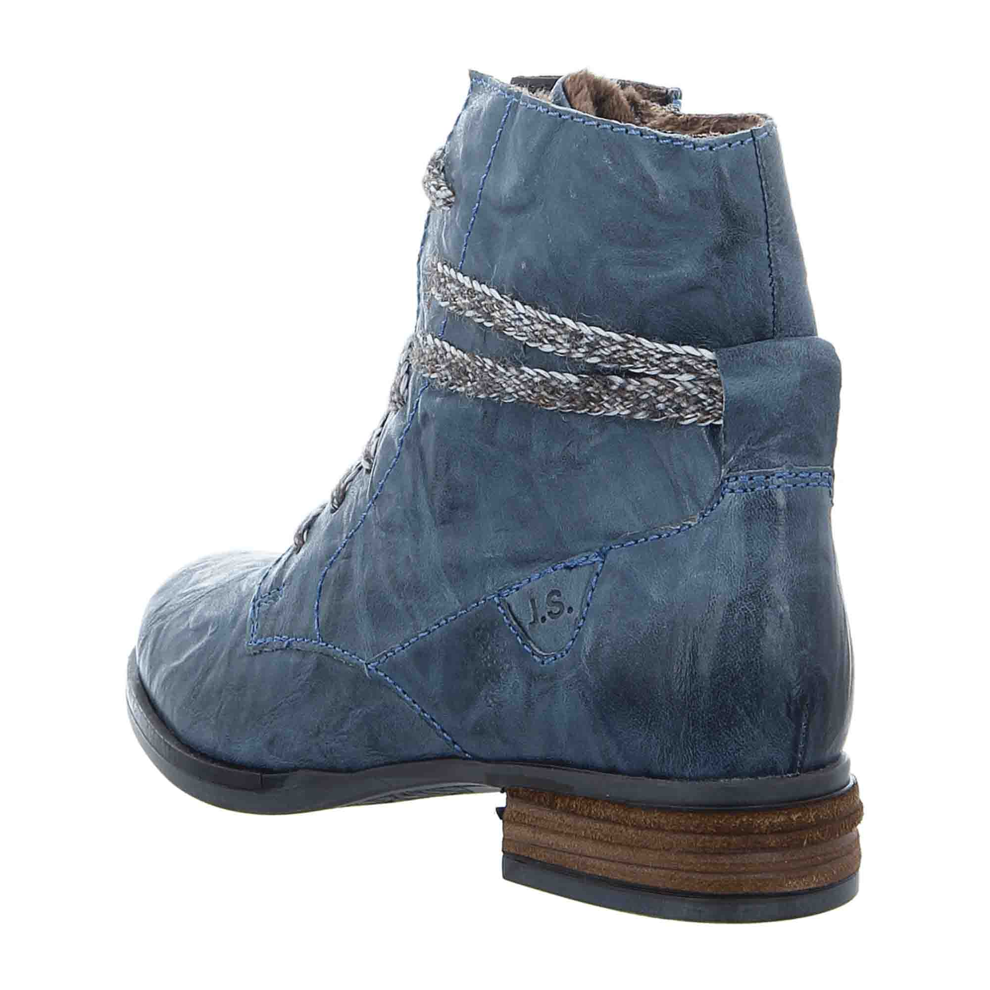 Josef Seibel Comfortable Blue Ankle Boots for Women