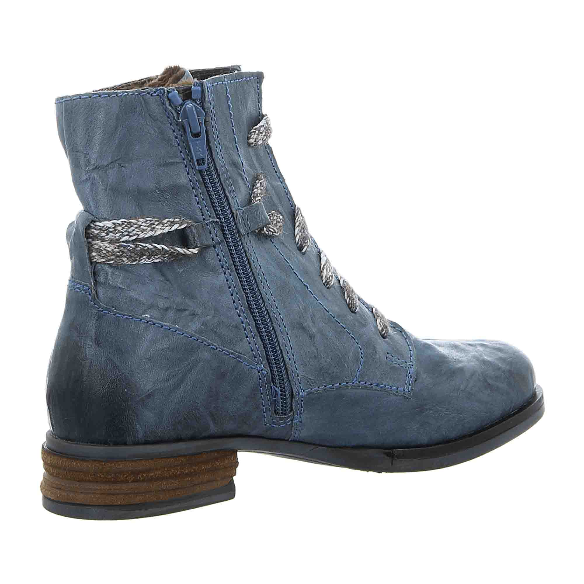 Josef Seibel Comfortable Blue Ankle Boots for Women