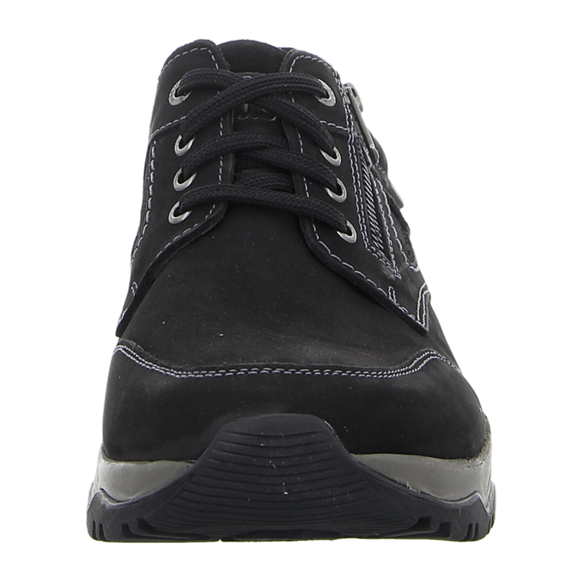 Josef Seibel Comfortable Lace-up Shoes for Men in Black