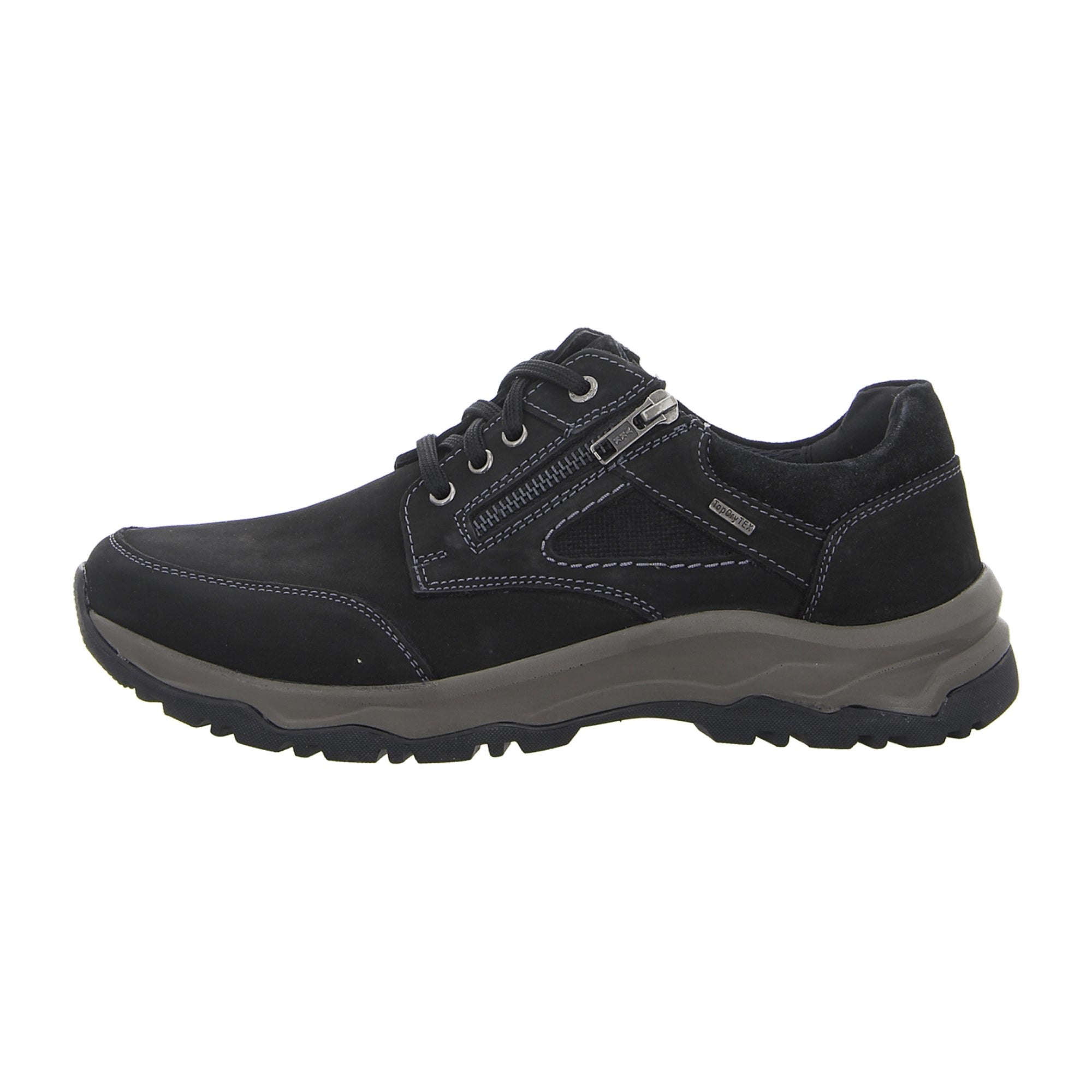Josef Seibel Comfortable Lace-up Shoes for Men in Black