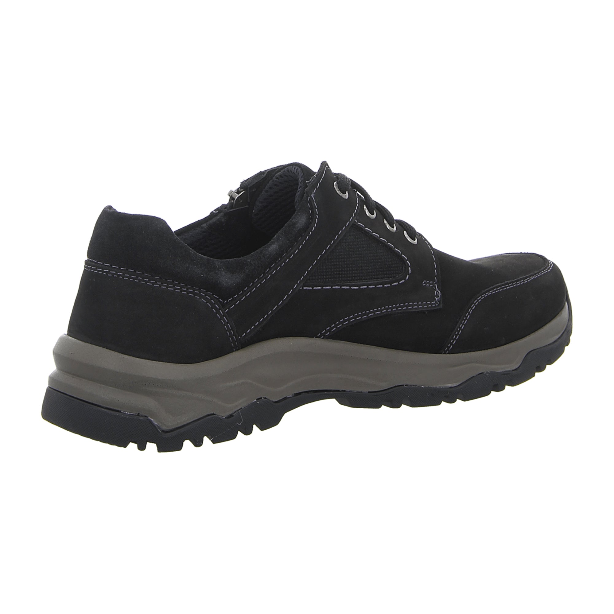 Josef Seibel Comfortable Lace-up Shoes for Men in Black