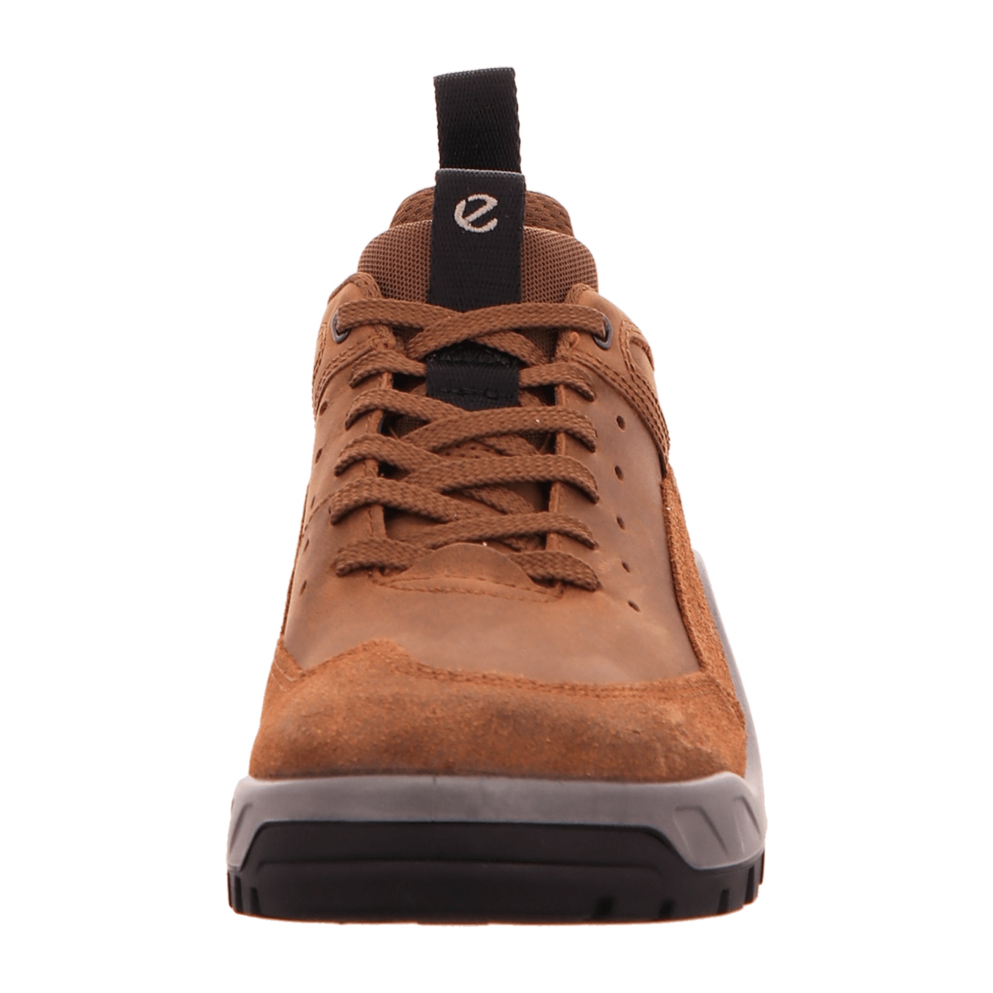 Ecco Men's Outdoor Shoes, Stylish Brown Leather - Durable & Comfortable
