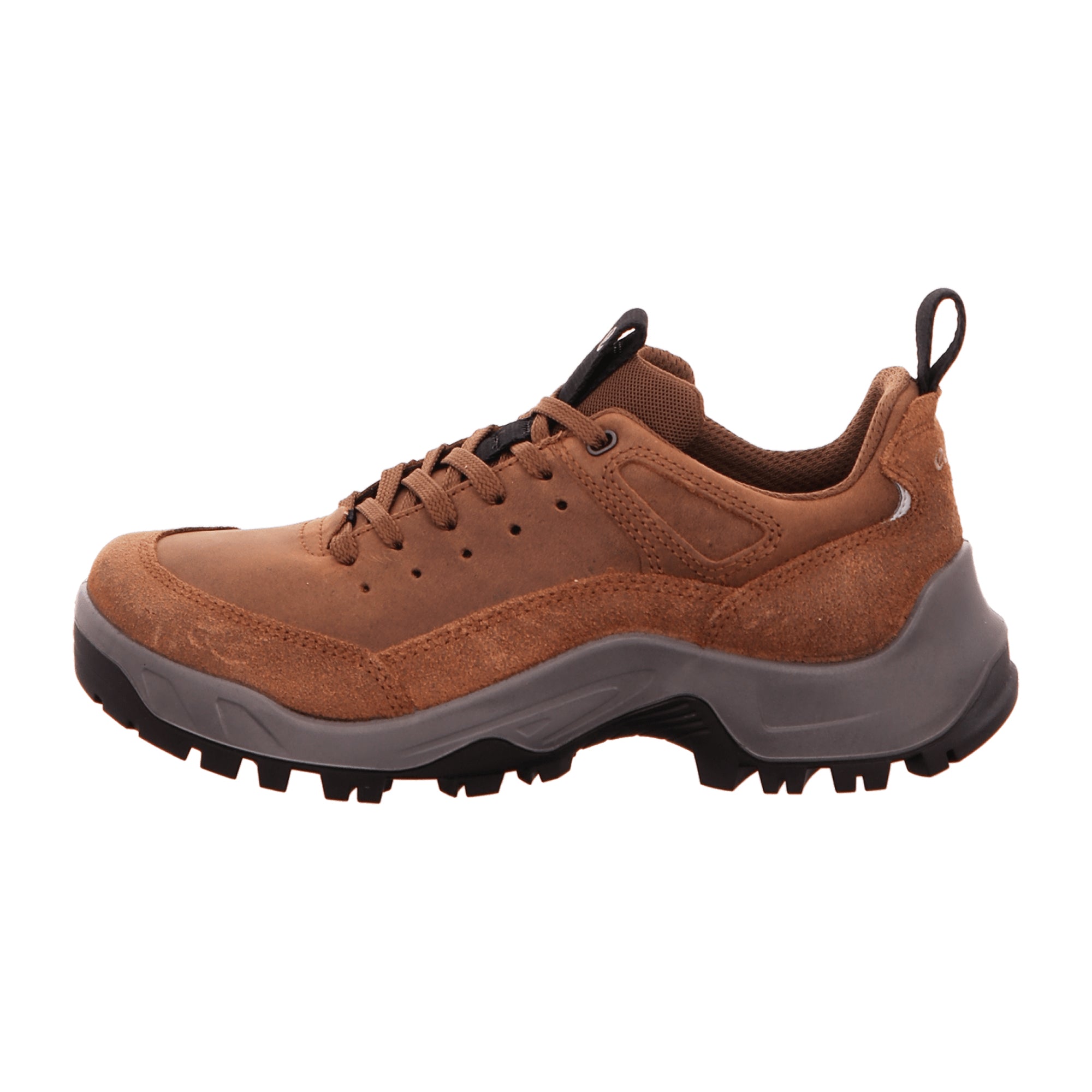 Ecco Men's Outdoor Shoes, Stylish Brown Leather - Durable & Comfortable