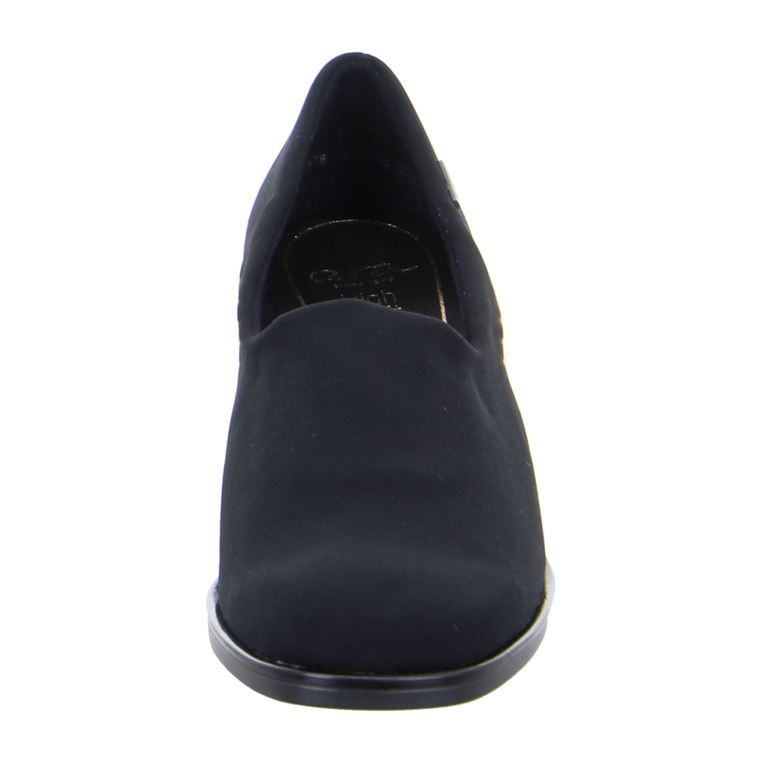 ARA Brighton BR Women's Leather Slip-On Pumps in Black - Bartel-Shop