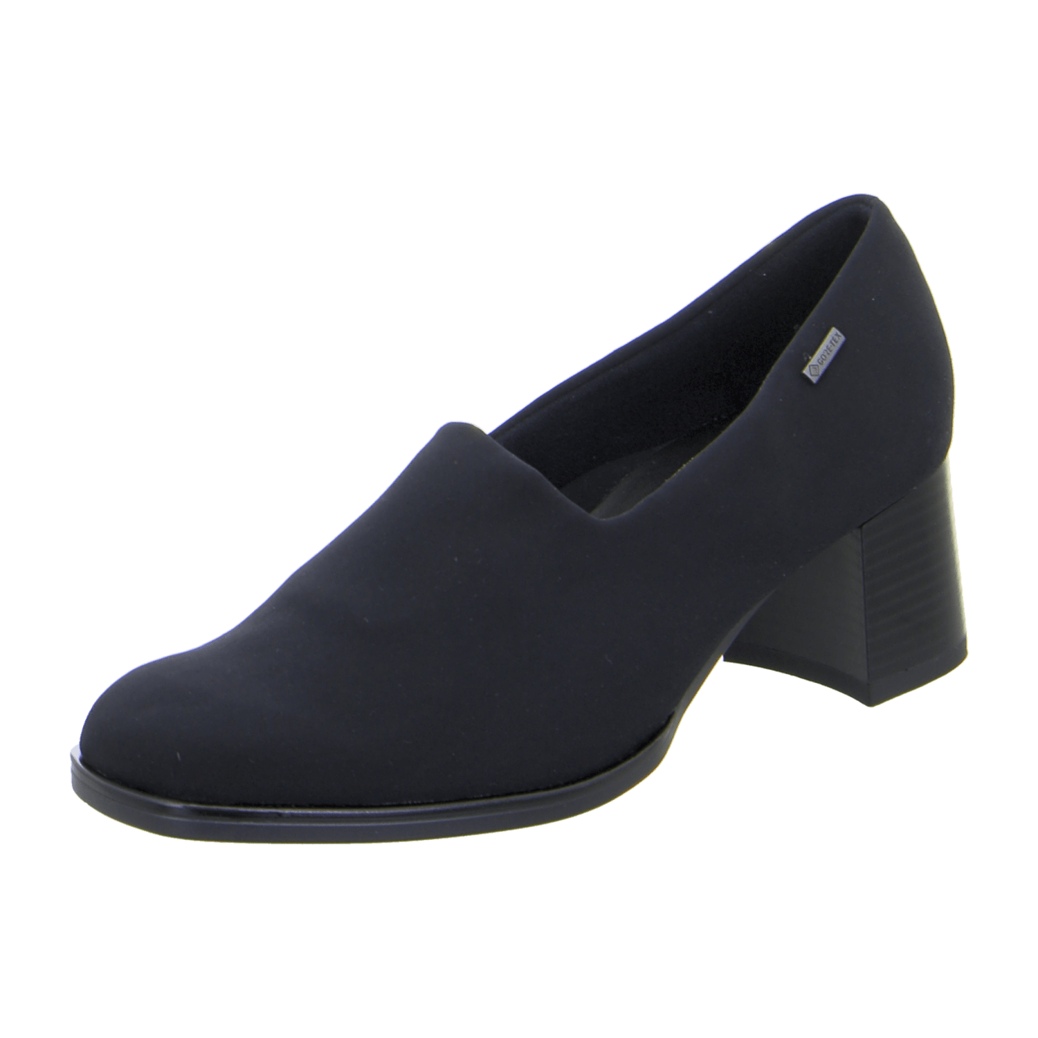 ARA Brighton BR Women's Leather Slip-On Pumps in Black - Bartel-Shop