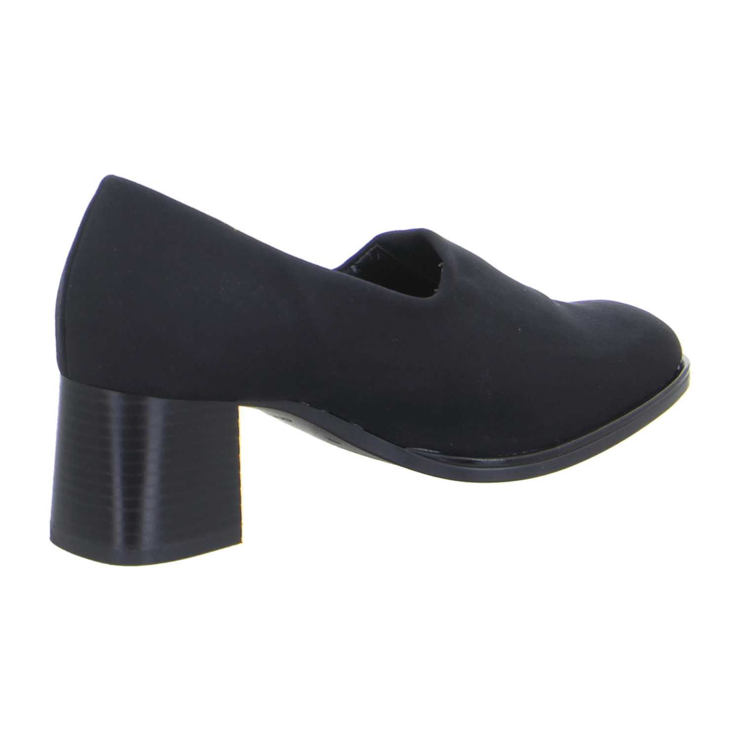 ARA Brighton BR Women's Leather Slip-On Pumps in Black - Bartel-Shop