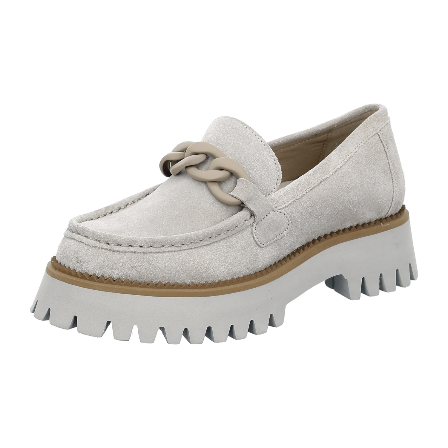 ARA Amsterdam Women's Velour Leather Slippers in Beige - Pull-On Design with Leather Lining and EVA Sole