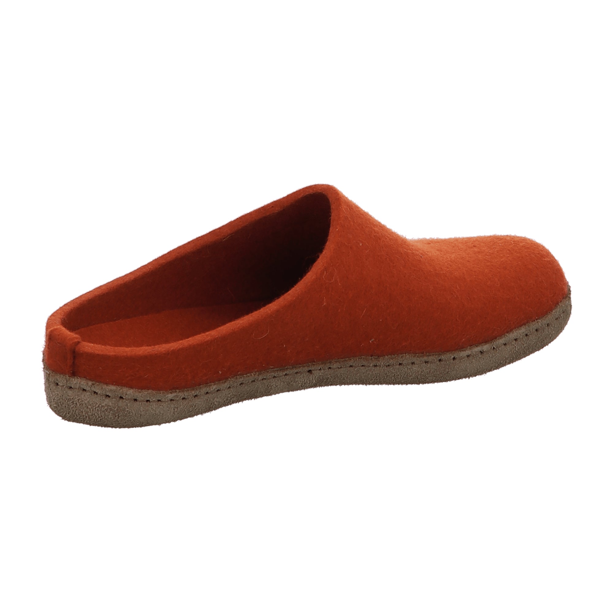 Haflinger Women's Slippers in Vibrant Orange - Comfortable & Stylish