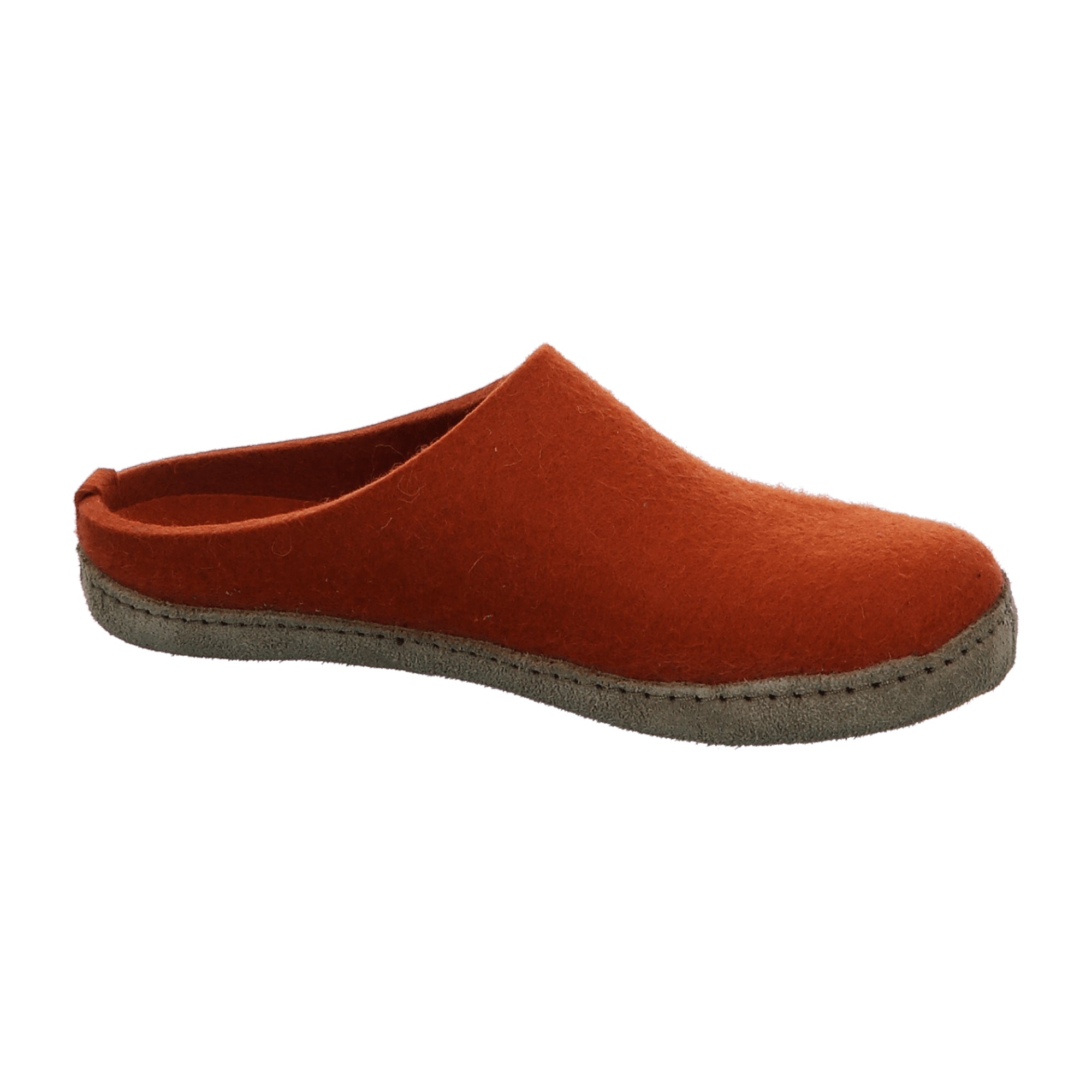Haflinger Women's Slippers in Vibrant Orange - Comfortable & Stylish