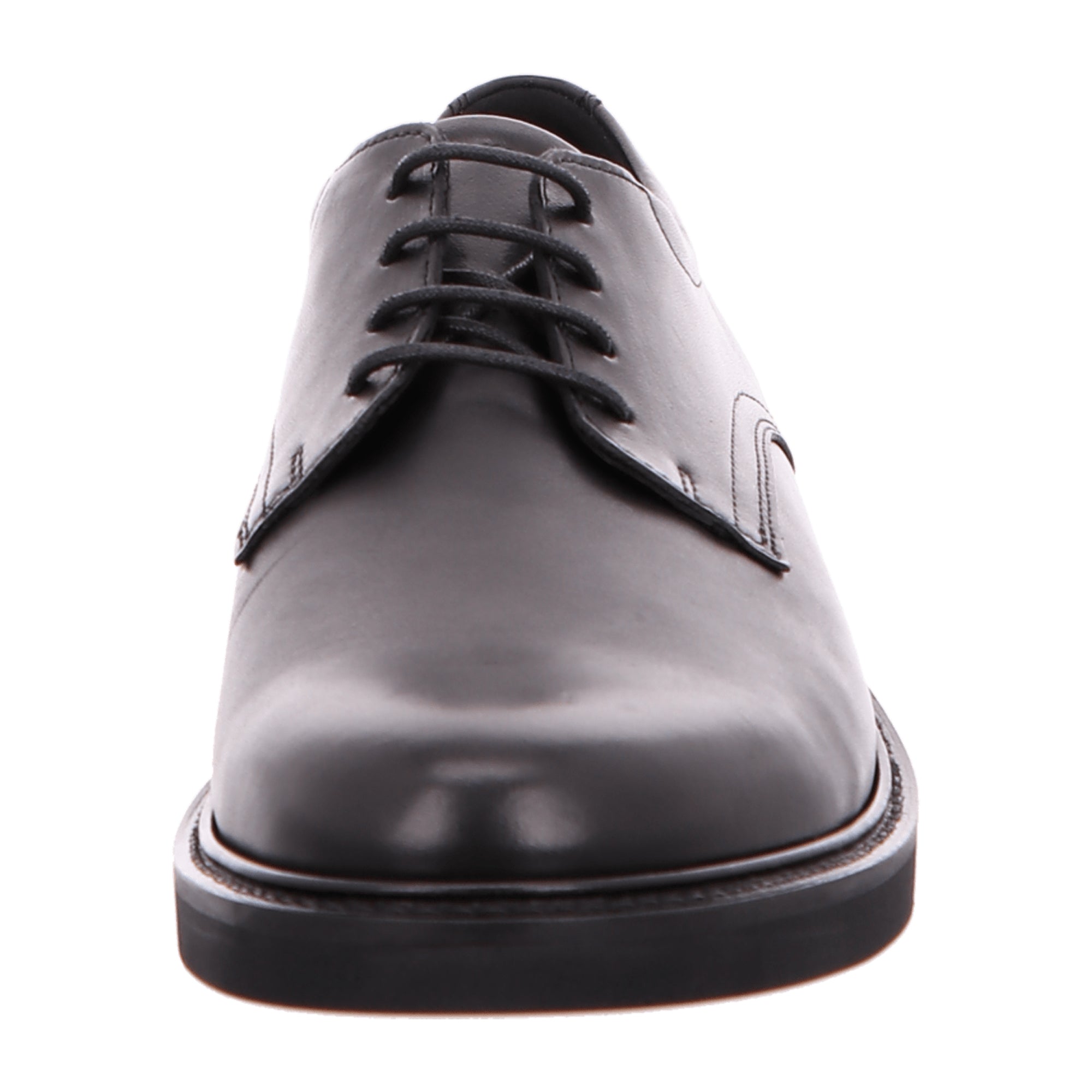 Ecco Metropole London Men's Derby Shoes - Black Leather, Durable Dress Shoes