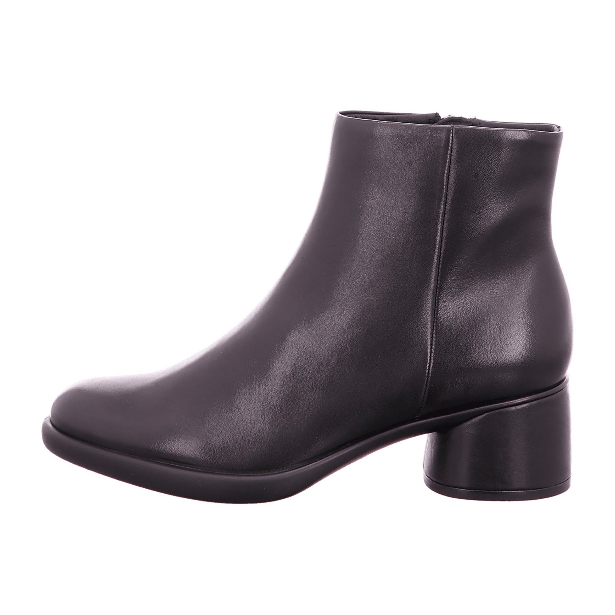 Ecco Sculpted LX 35 Women's Black Leather Ankle Boots