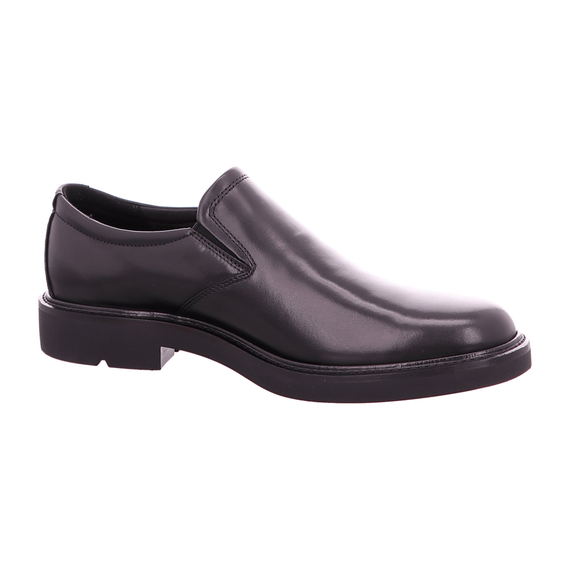Ecco Metropole London Men's Black Business Slip-On Shoes 525624