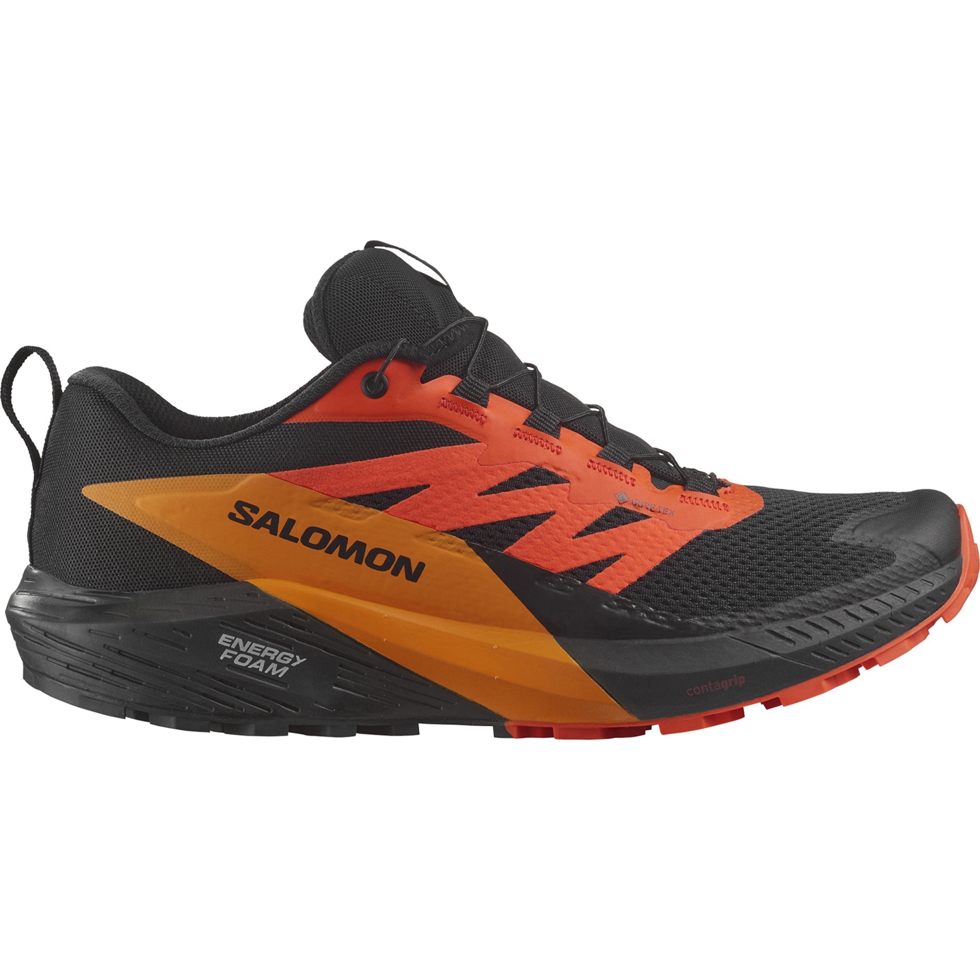 Salomon Sense Ride GTX for men, orange, shoes