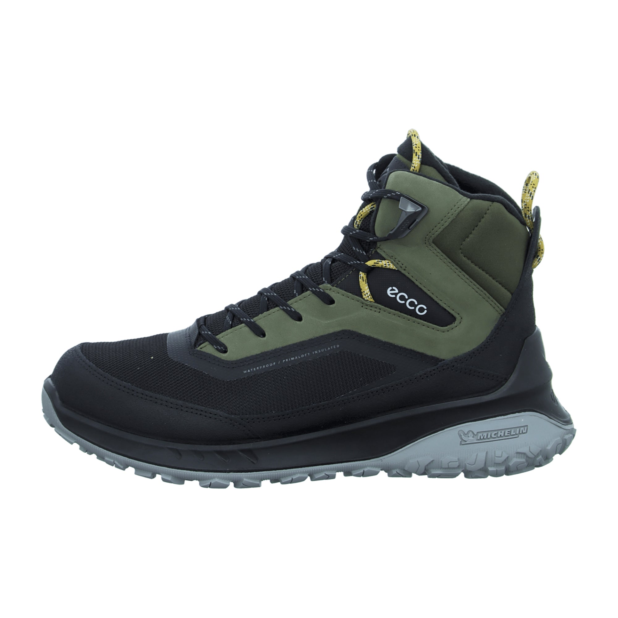 Ecco Men's 824314 Comfortable Black Leather Shoes