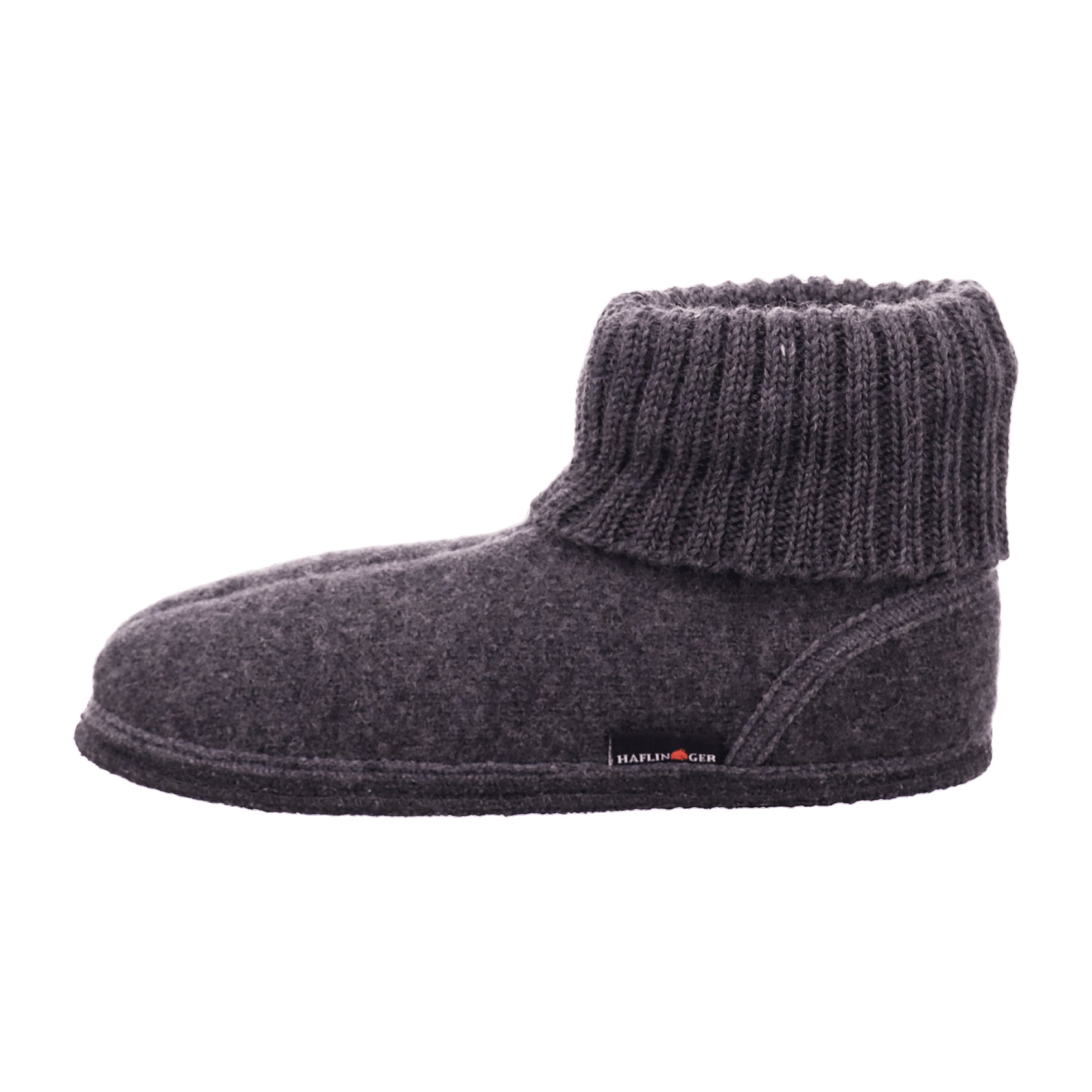 Haflinger Men's Gray Slippers | Comfortable & Durable Indoor Footwear