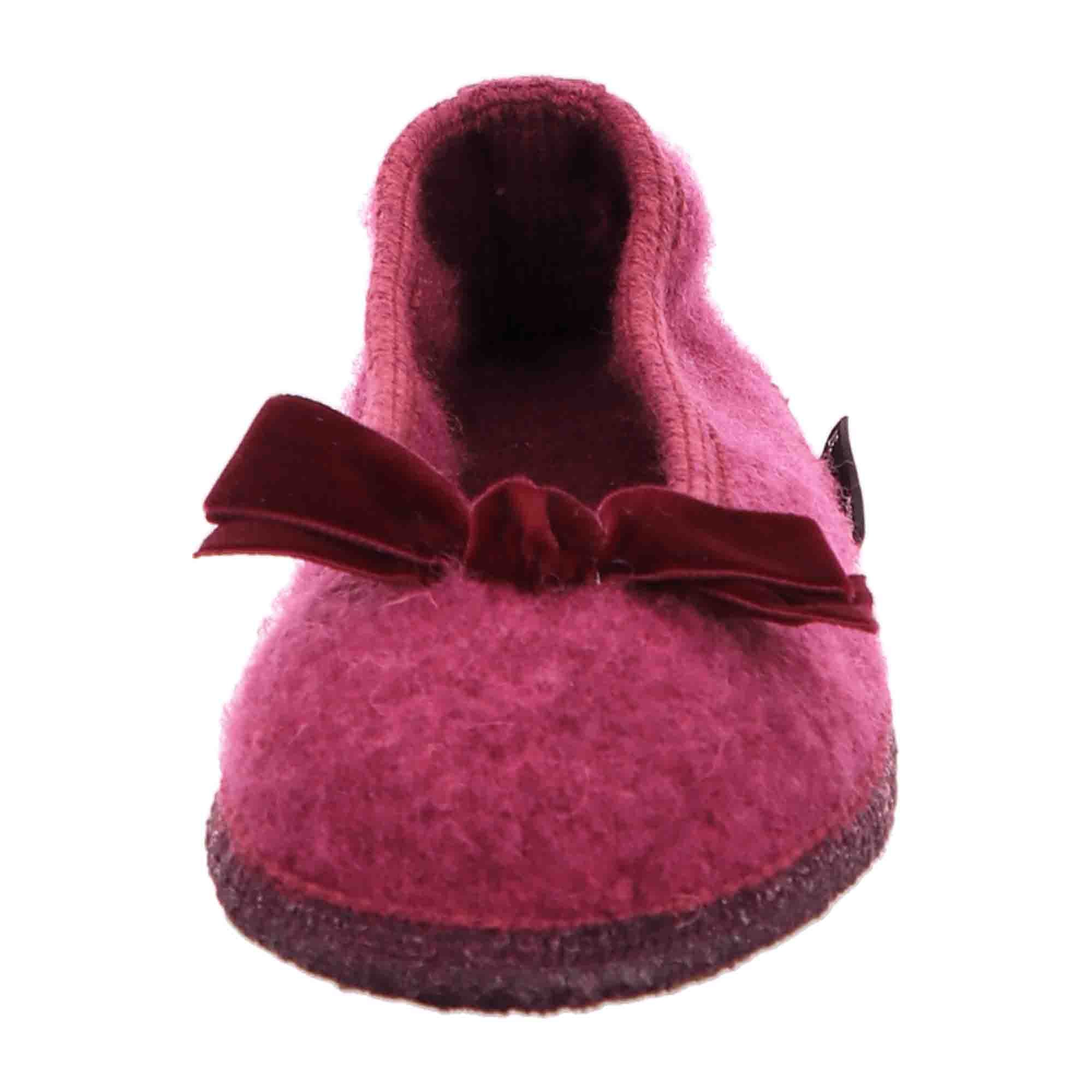 Haflinger Fiocco Women's Slippers, Pink - Stylish and Comfortable Indoor Footwear