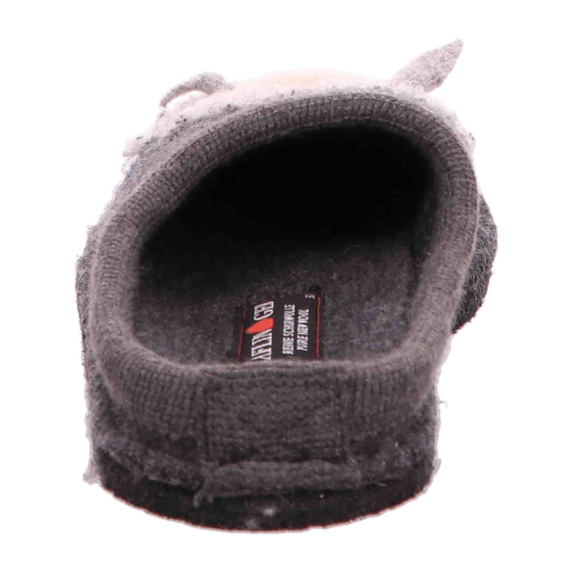 Haflinger Flair Lamby Women's Slippers - Cozy Grey Wool