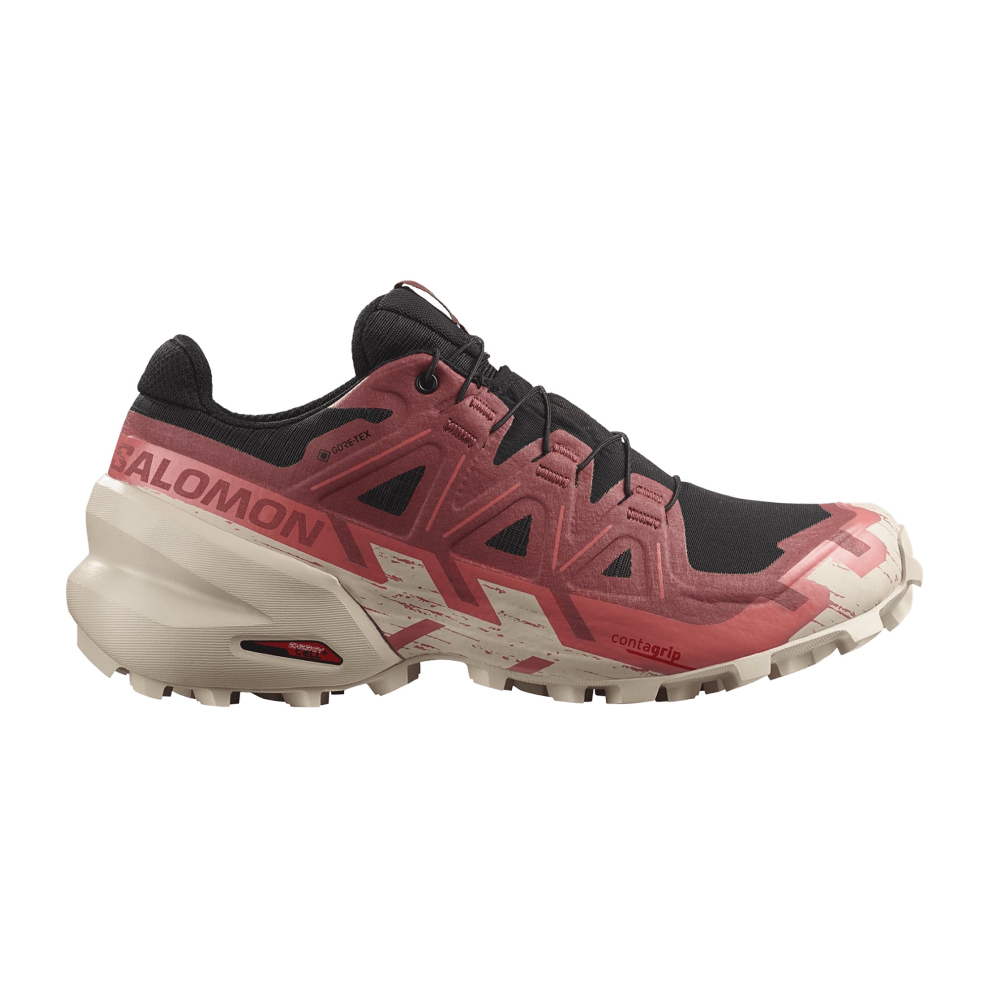 Salomon Speedcross 6 GTX for women, red, shoes
