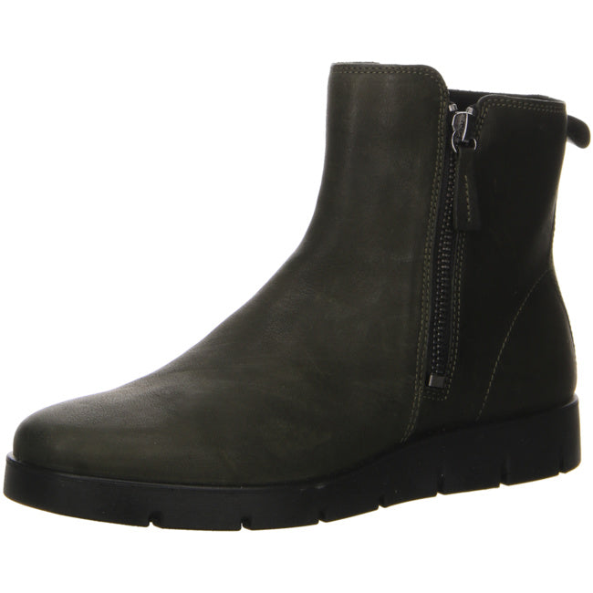 Ecco comfortable ankle boots for women green - Bartel-Shop